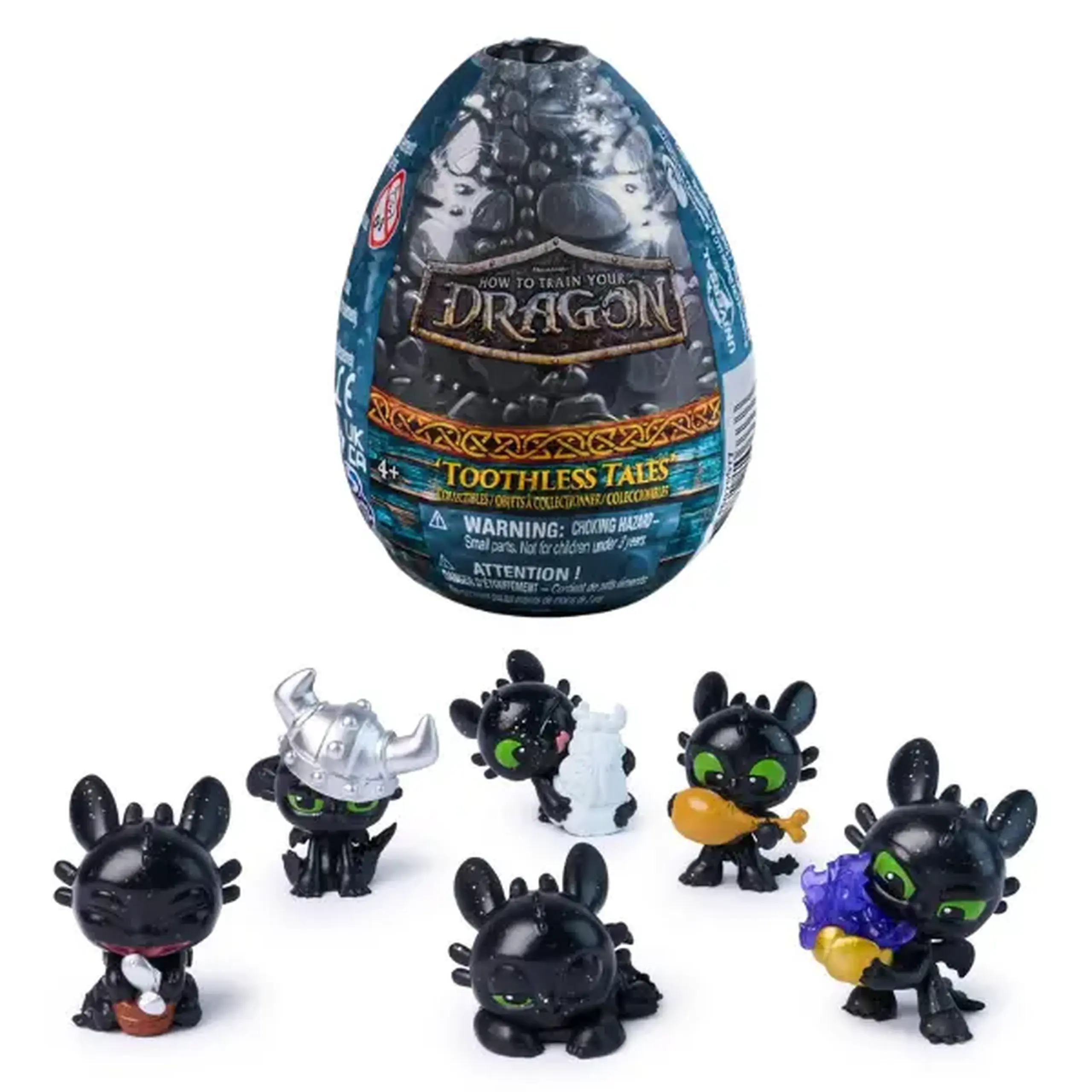 „Cum să-ți dresezi dragonul: Figurină surpriză Toothless”, 12 modele