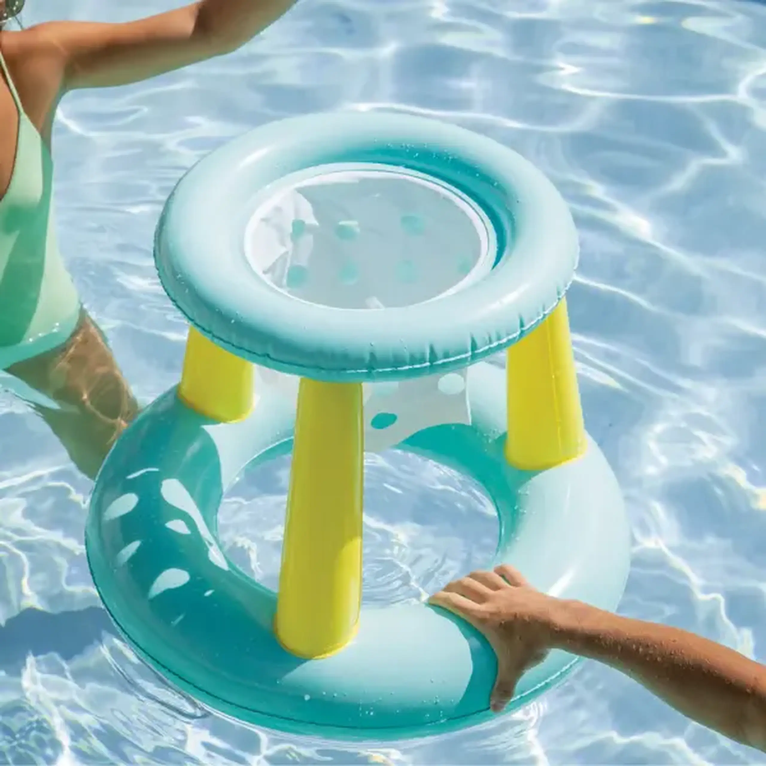 INTEX Set de joacă în apă “Baschet" 86х64 cm, coș și minge, 6+