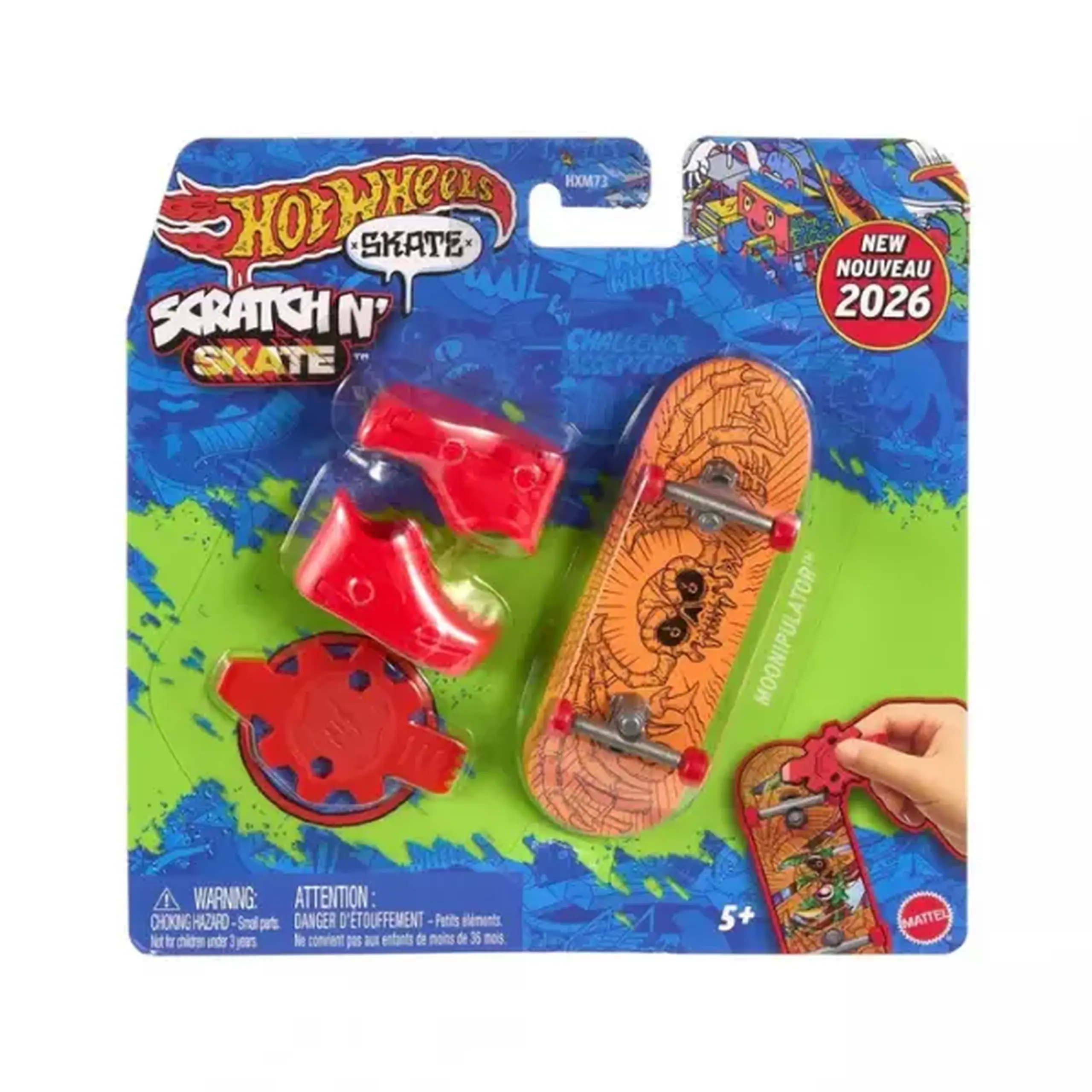 Hot Wheels Fingerboard-uri "Scratch N’ Skate", în as.