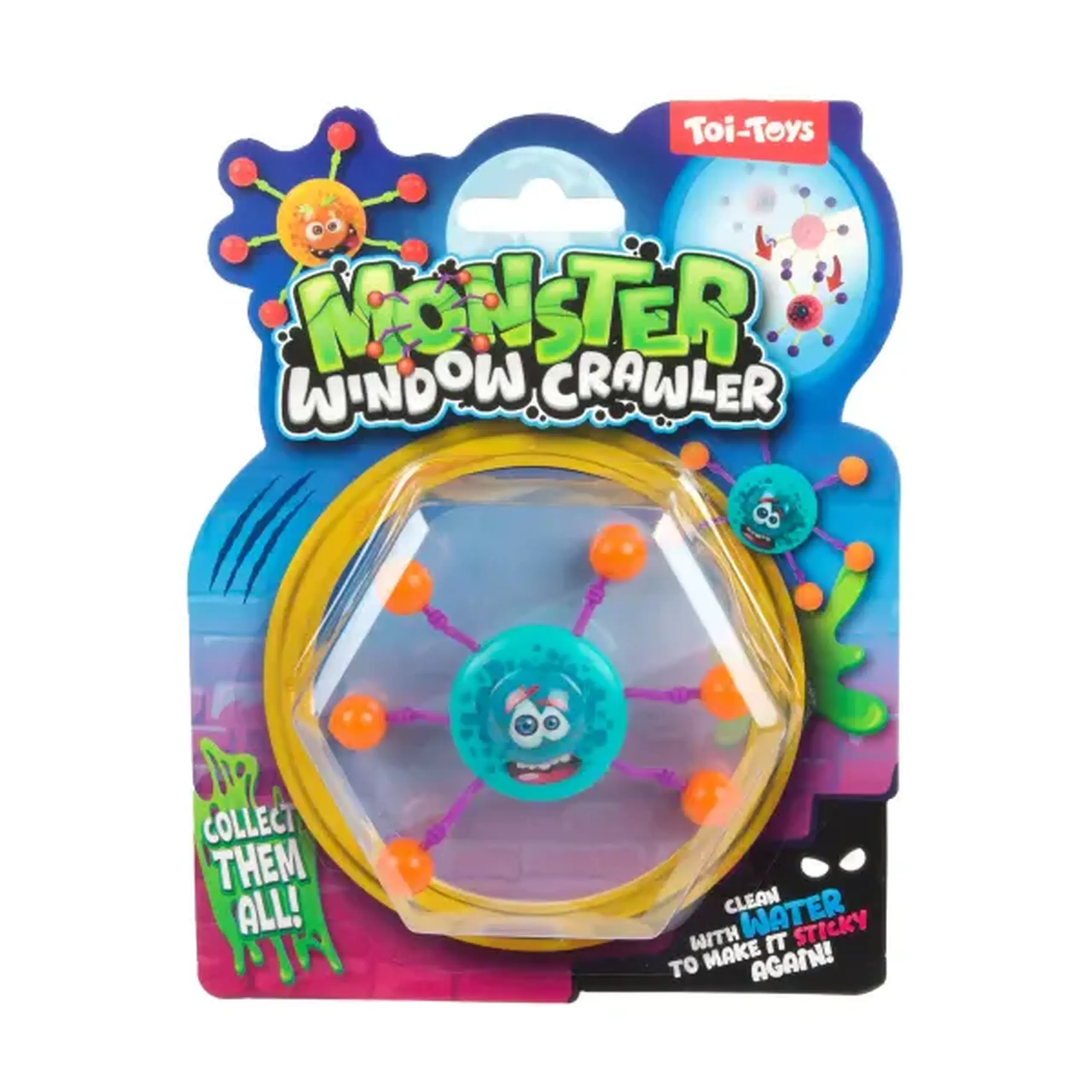 Jucărie lipicioasă „Window Crawler”, 3 modele