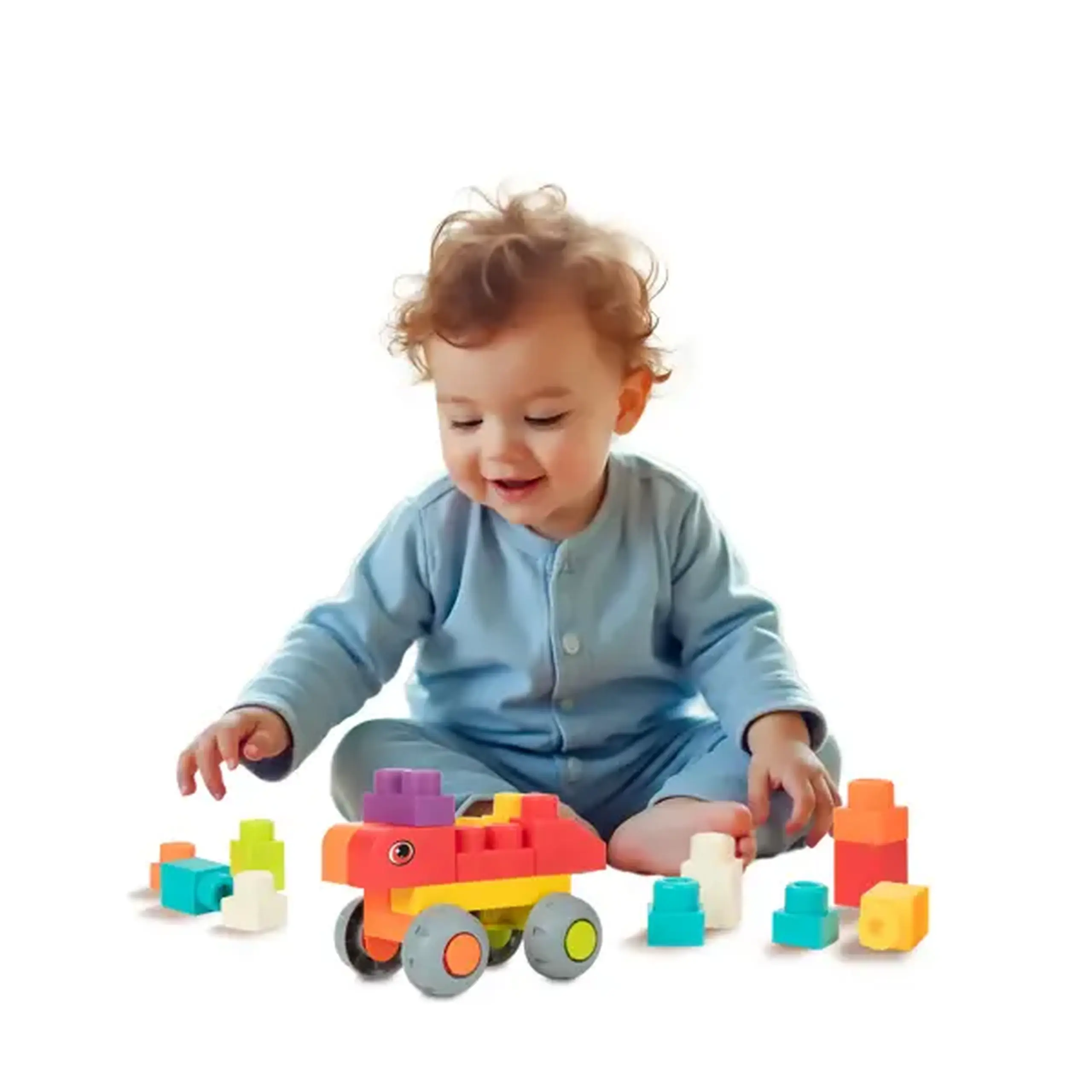 Set de blocuri moi de construcție „Little Stars”, 30 de piese