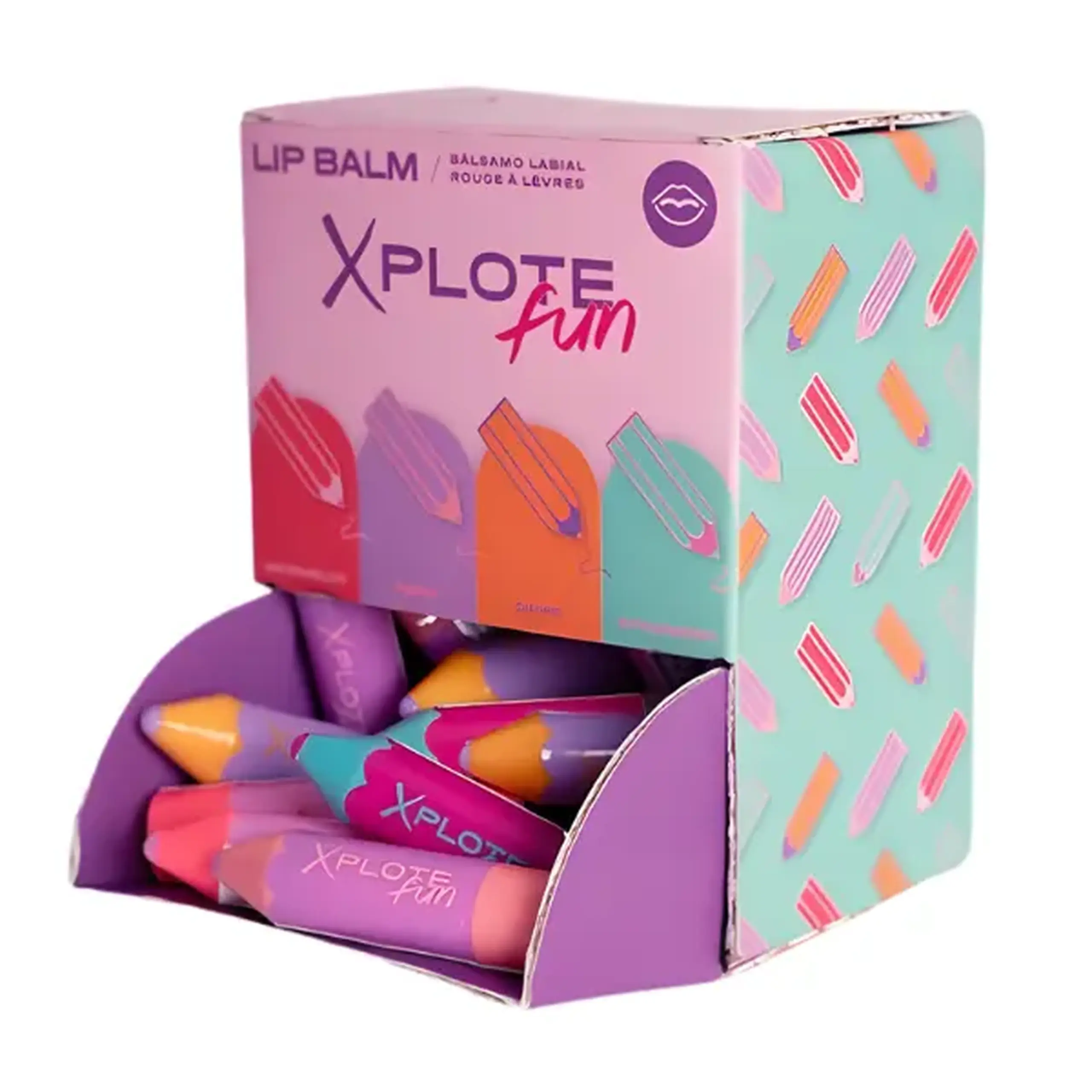 Balsam de buze XPLOTE FUN „Creion”, as.
