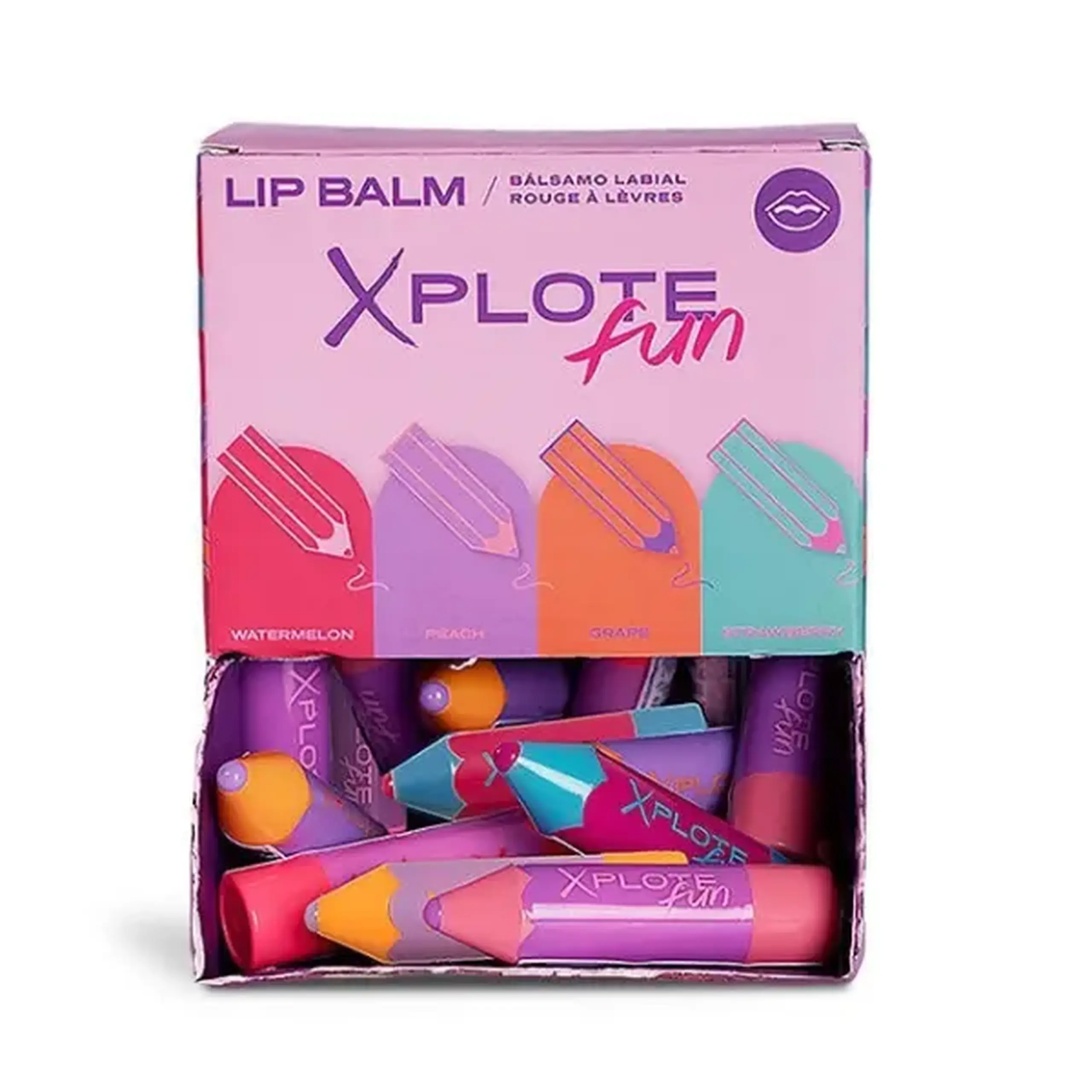 Balsam de buze XPLOTE FUN „Creion”, as.