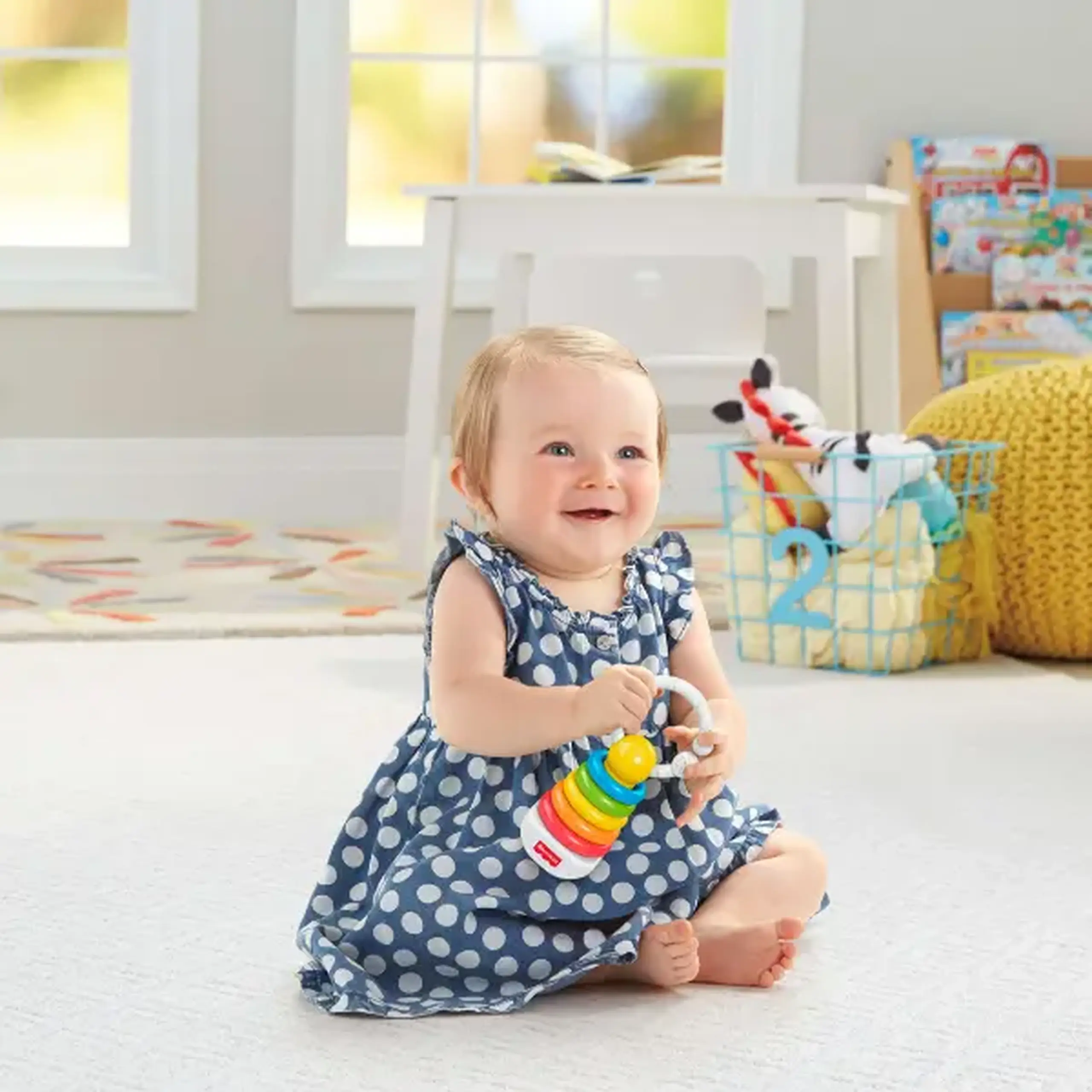 Fisher-Price Set jucării-zornaitoare, 2 buc.