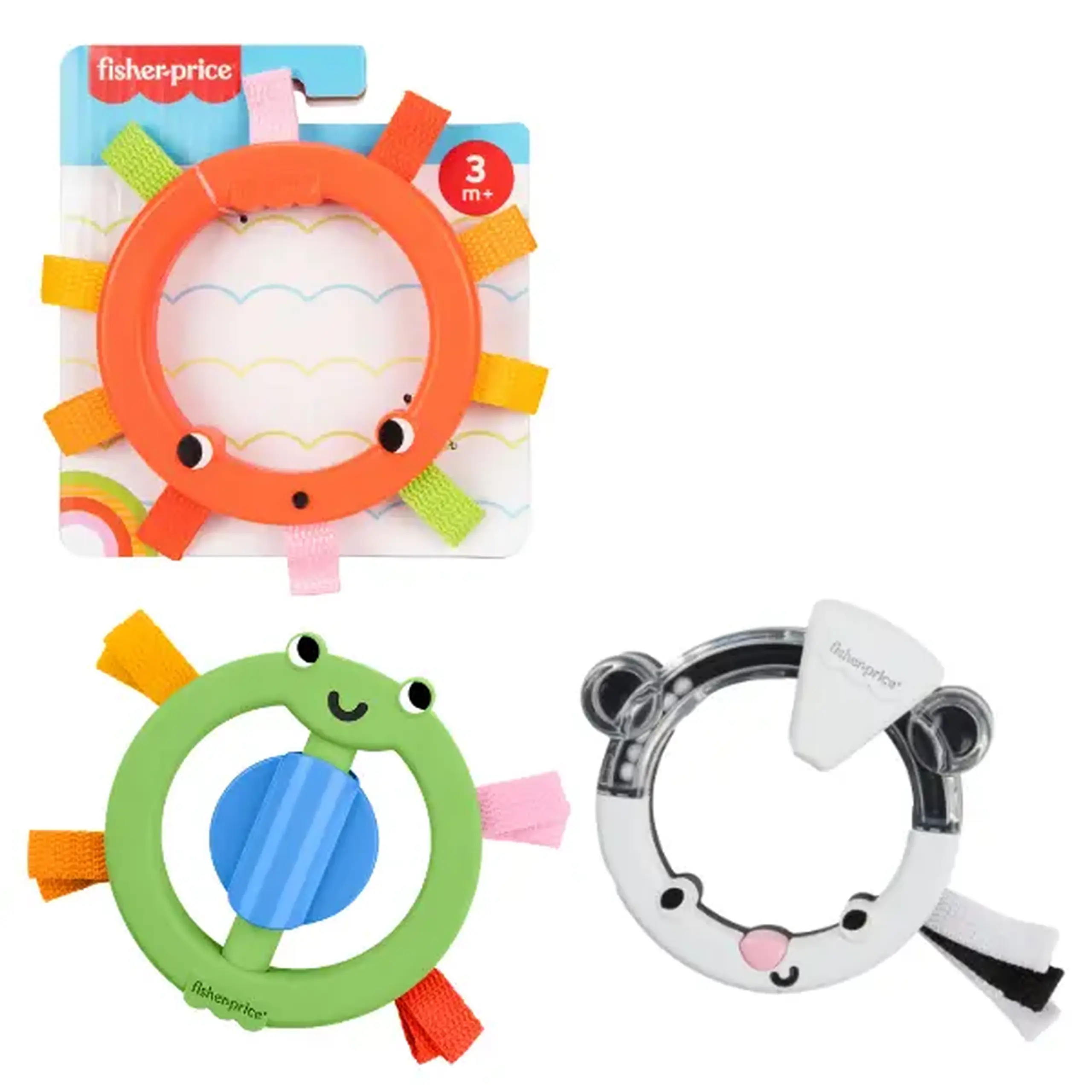 Fisher Price Jucărie educațională "Inele", 3 modele