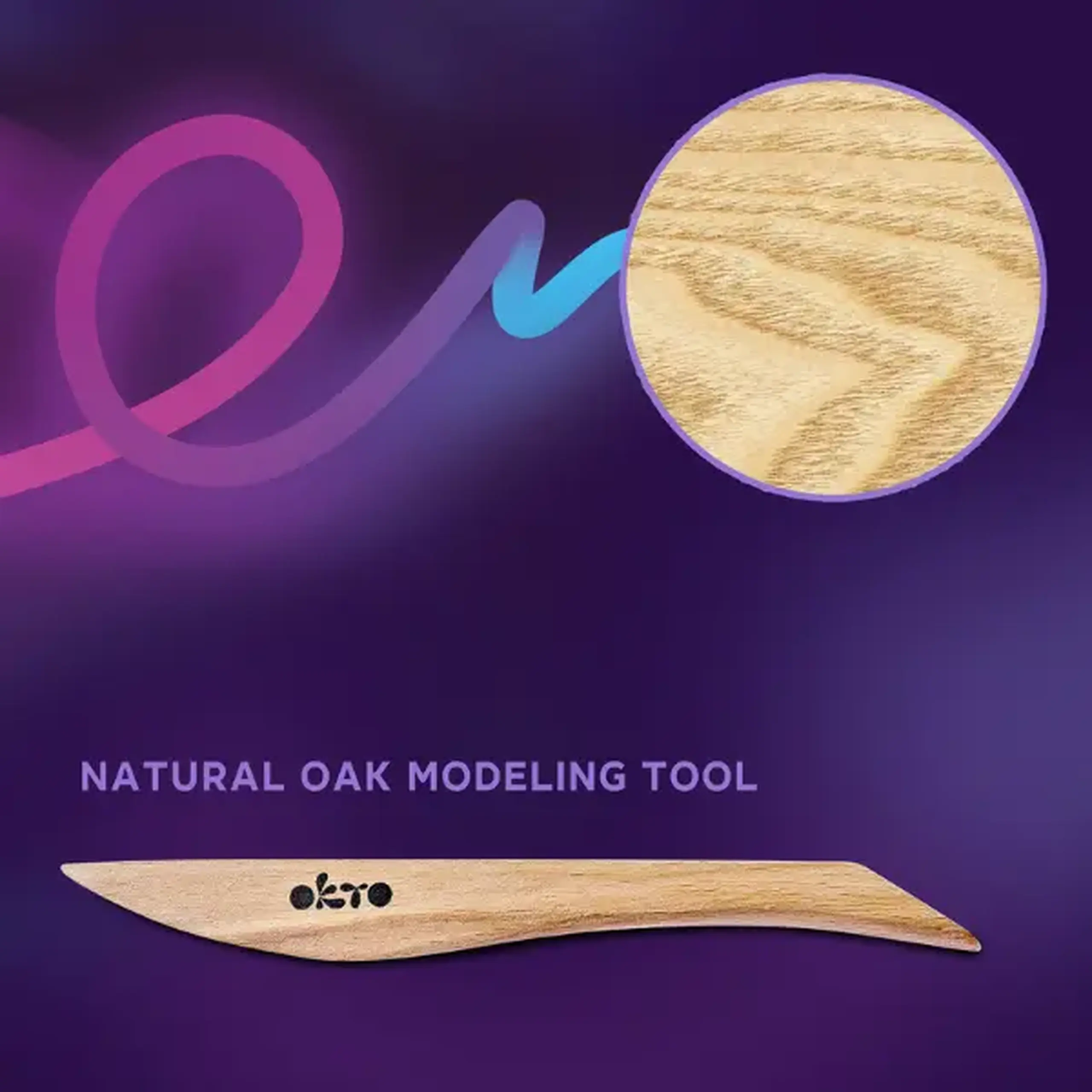 Instrument din lemn pentru modelare