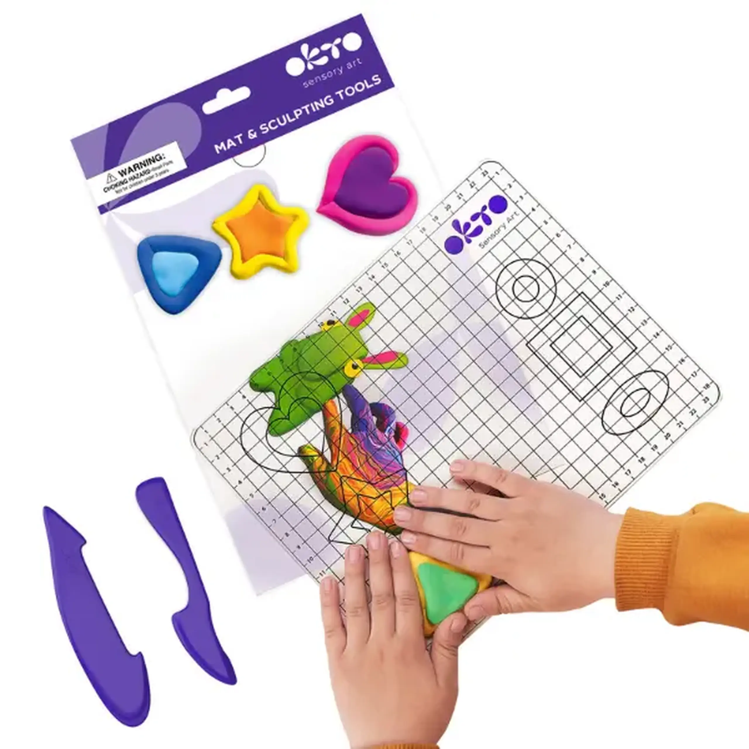 Covoraș pentru modelare OKTO Sensory Art
