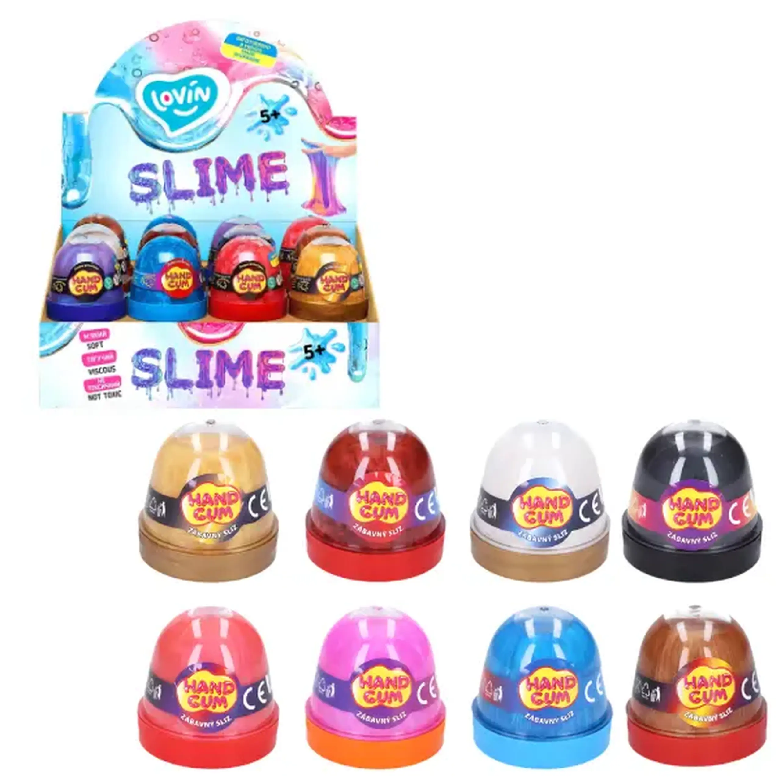 Jucărie antistres "Slime aerat", în ass.