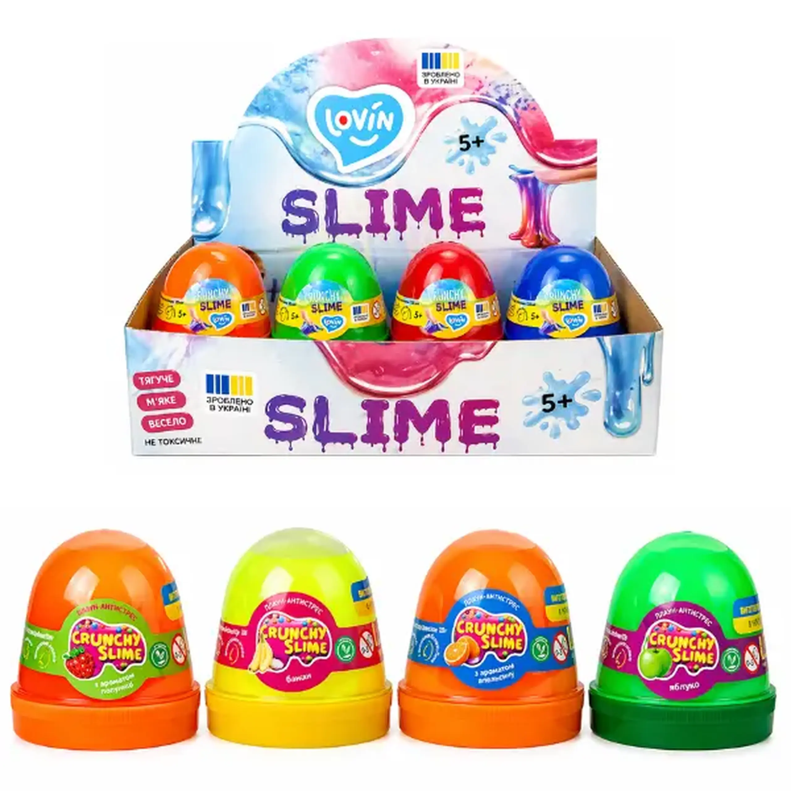 Jucărie antistres "Slime crocant" în ass.