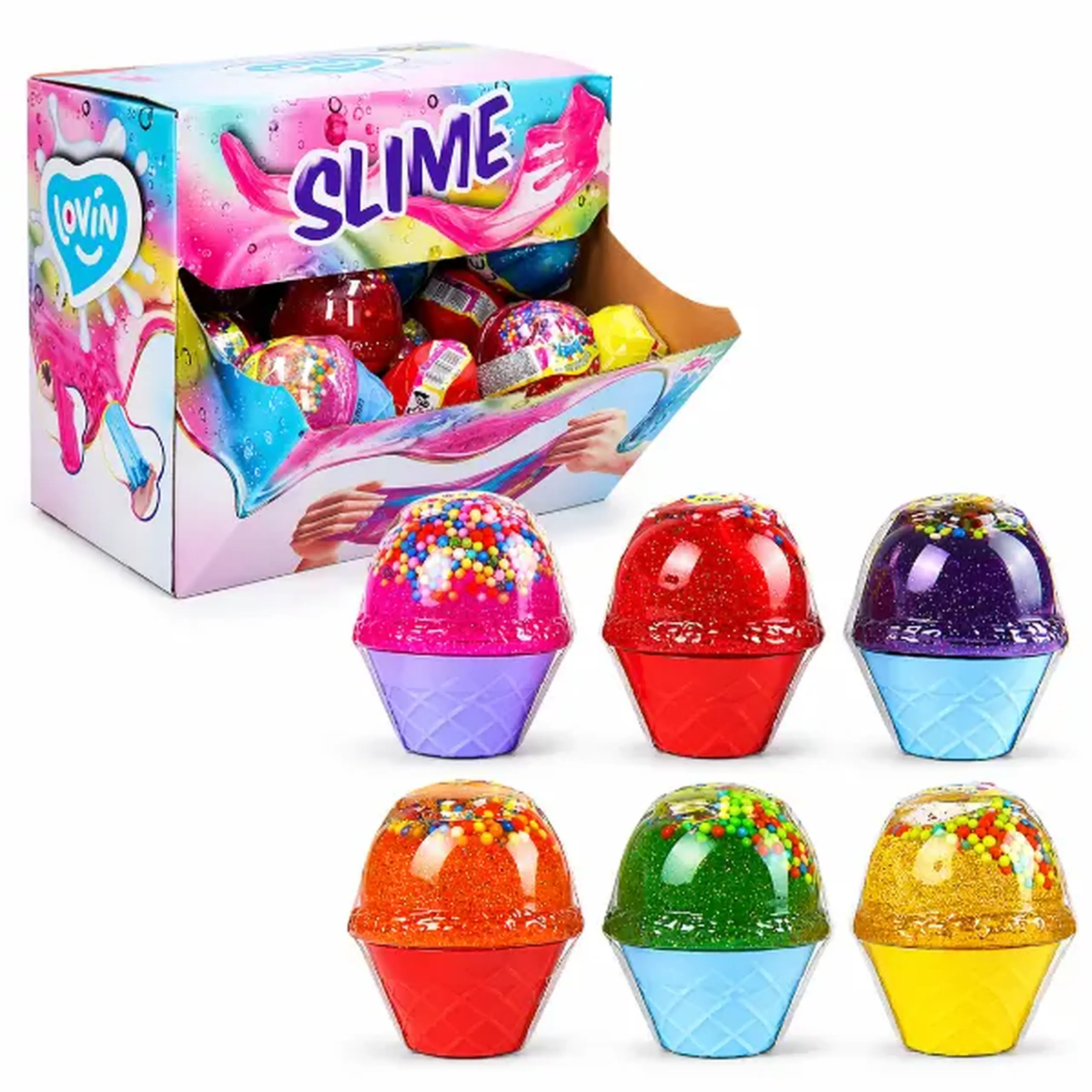 Jucărie antistres "Slime: Înghețată" în ass.