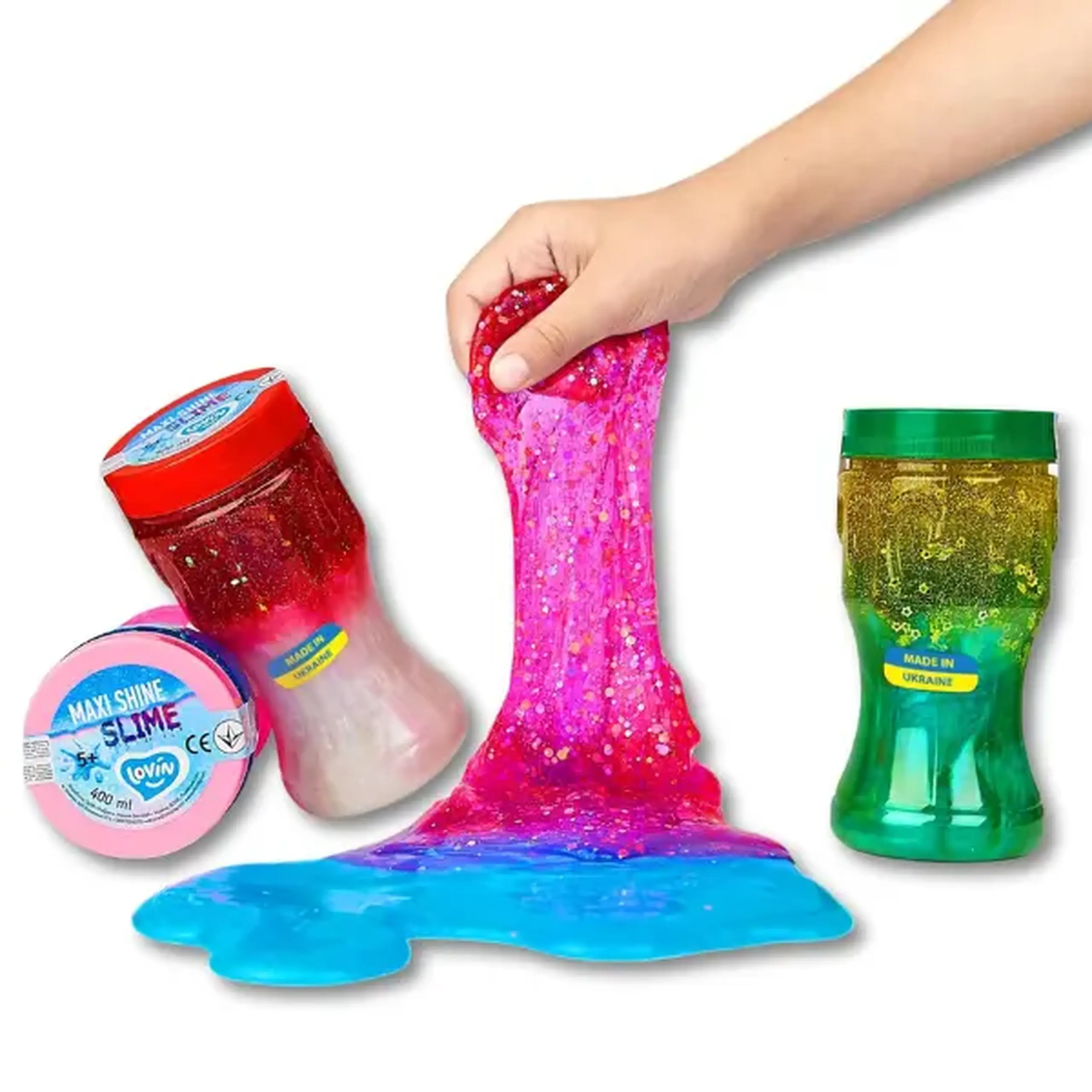 Jucărie antistres "Slime: Strălucitor" 400ml, în ass.