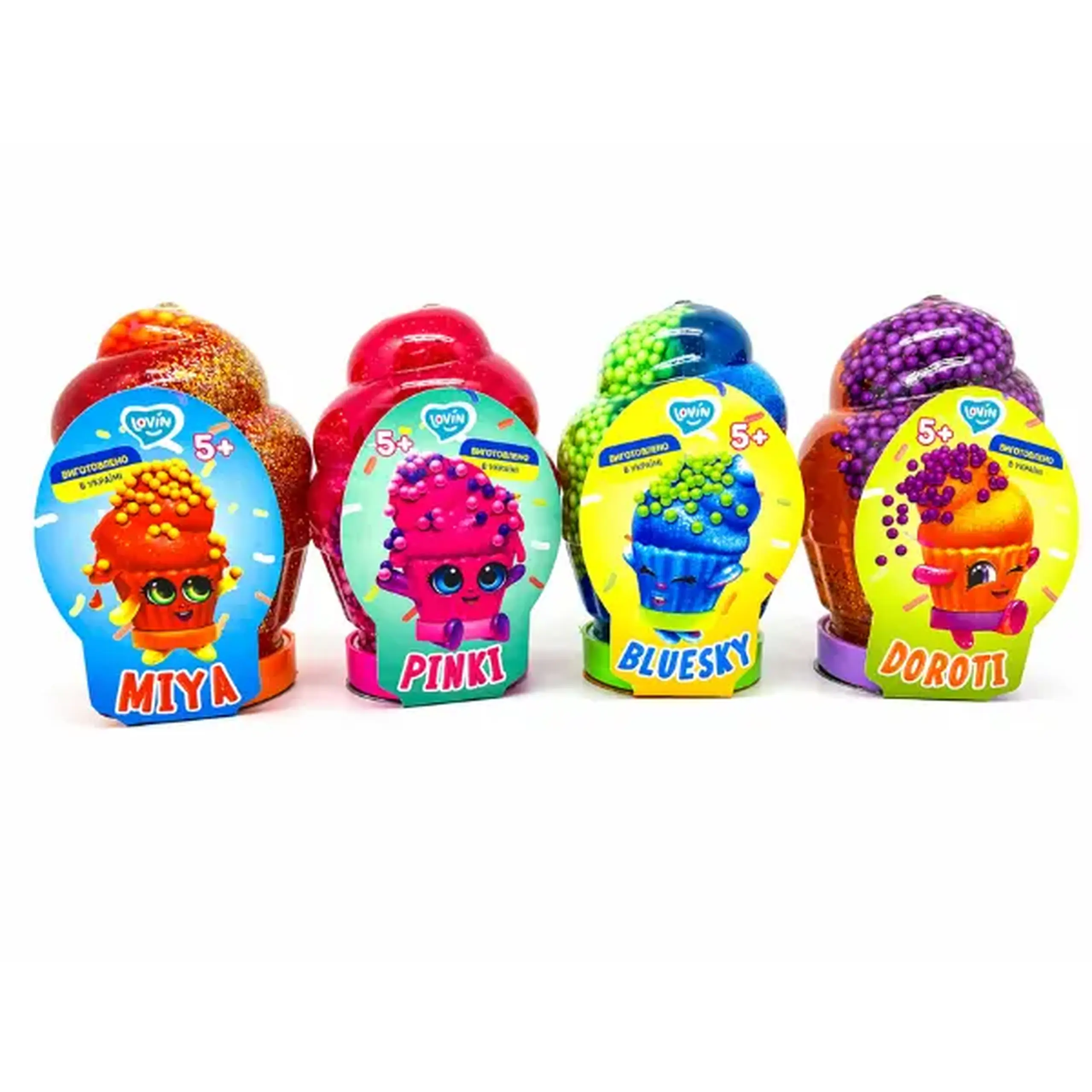 Jucărie antistres "Slime: Cupcake" în ass.