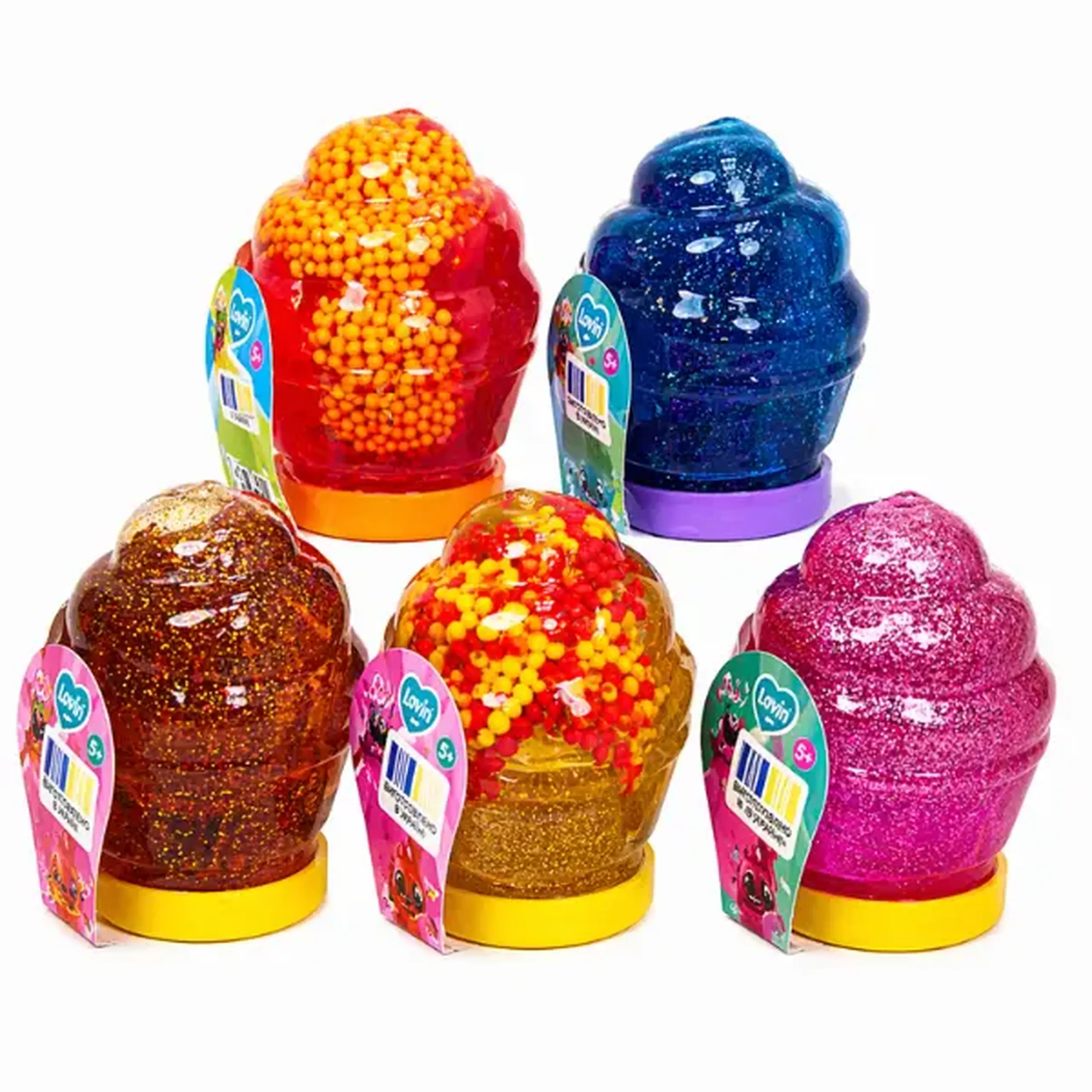 Jucărie antistres "Slime: Cupcake" în ass.