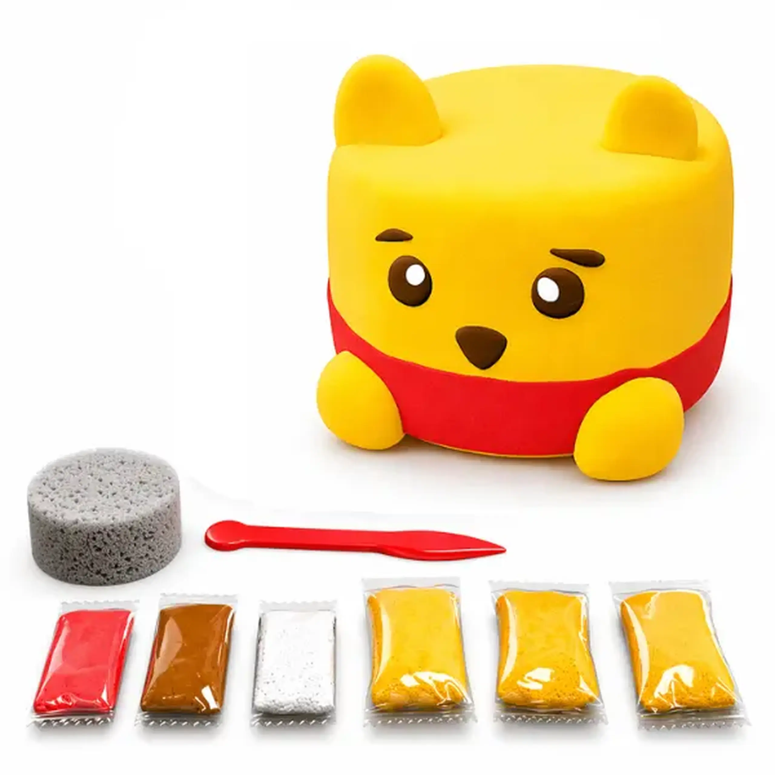 Set de plastilină aerată Air Clay „Squishy: Winnie the Pooh”, 6 buc. a câte 5 g.