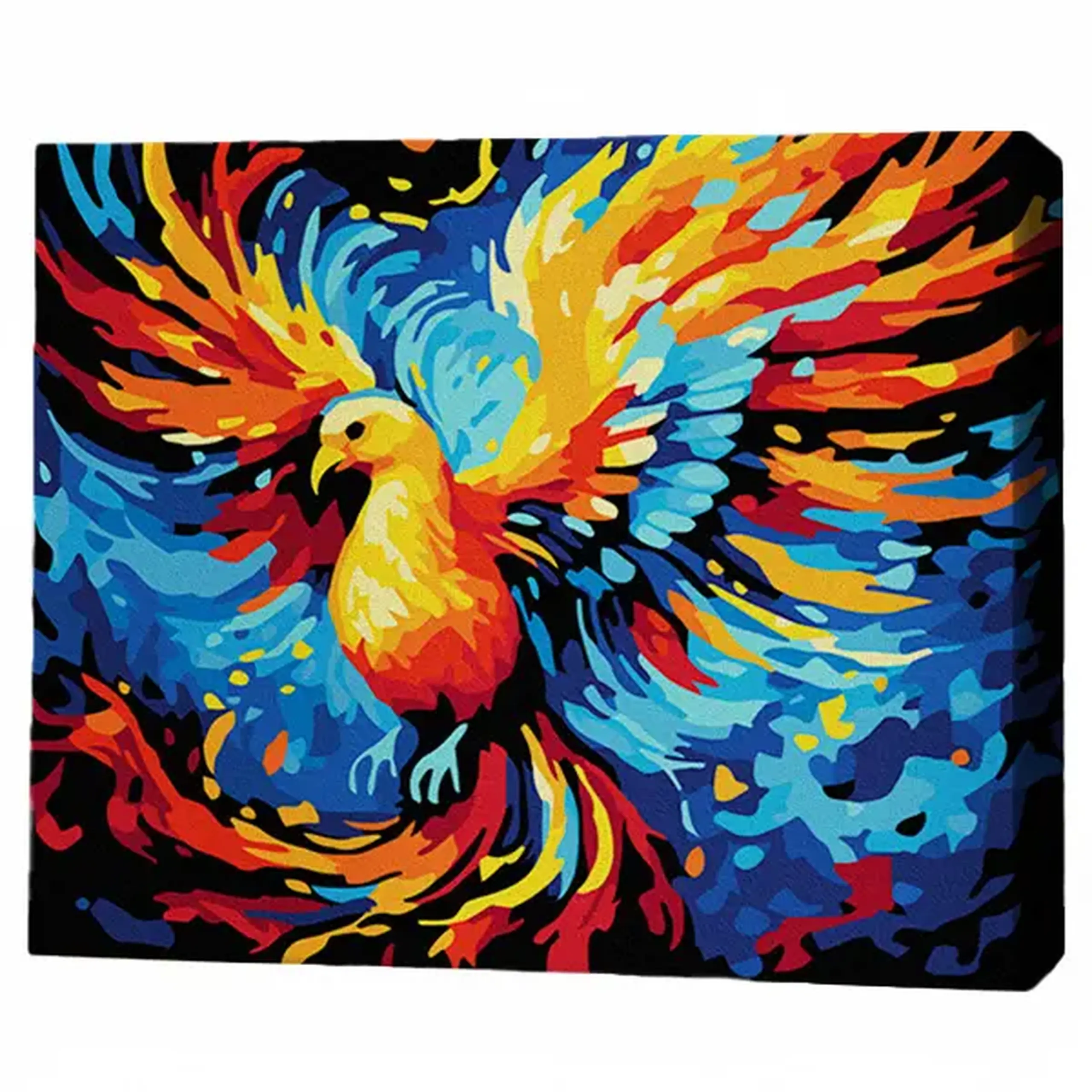 Pictură pe numere 30*40 сm (pânză neagră/fără cutie) – Renaștere