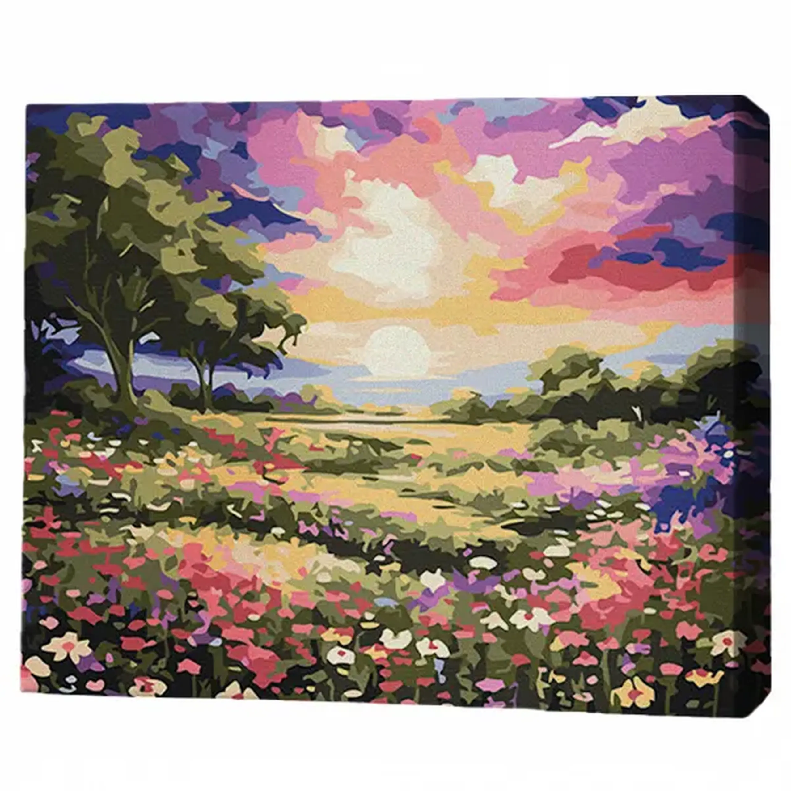 Pictură pe numere 40х50 cm (fără cutie) – Apus de vară