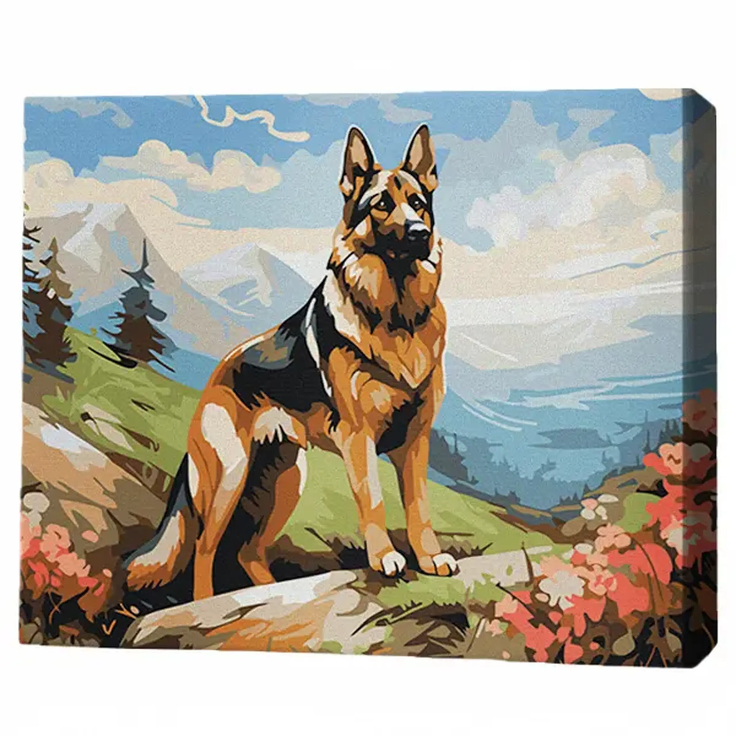 Pictură pe numere 40х50 cm (fără cutie) – Păzitorul culmilor