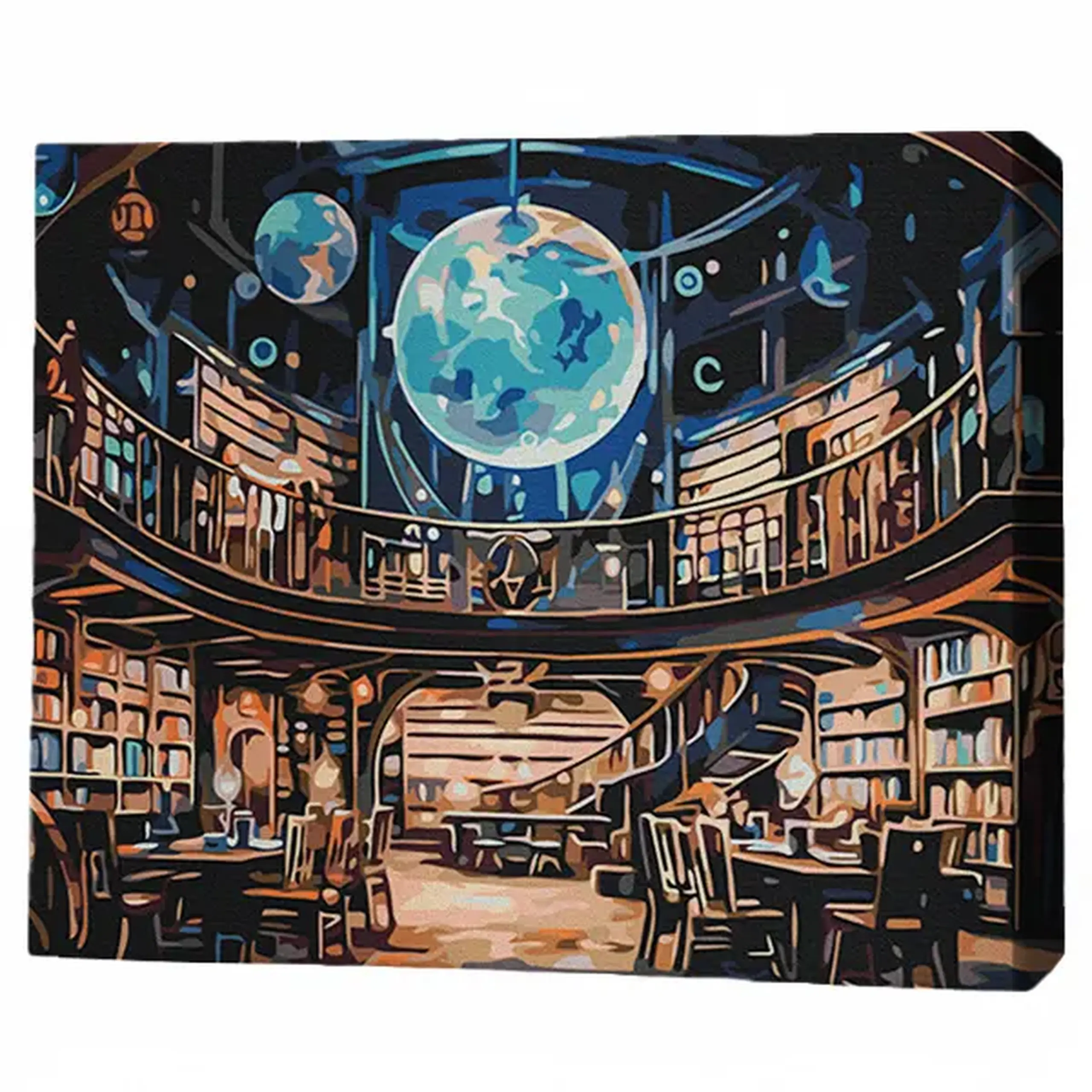Pictură pe numere 40х50 cm (fără cutie) – Universul cunoașterii
