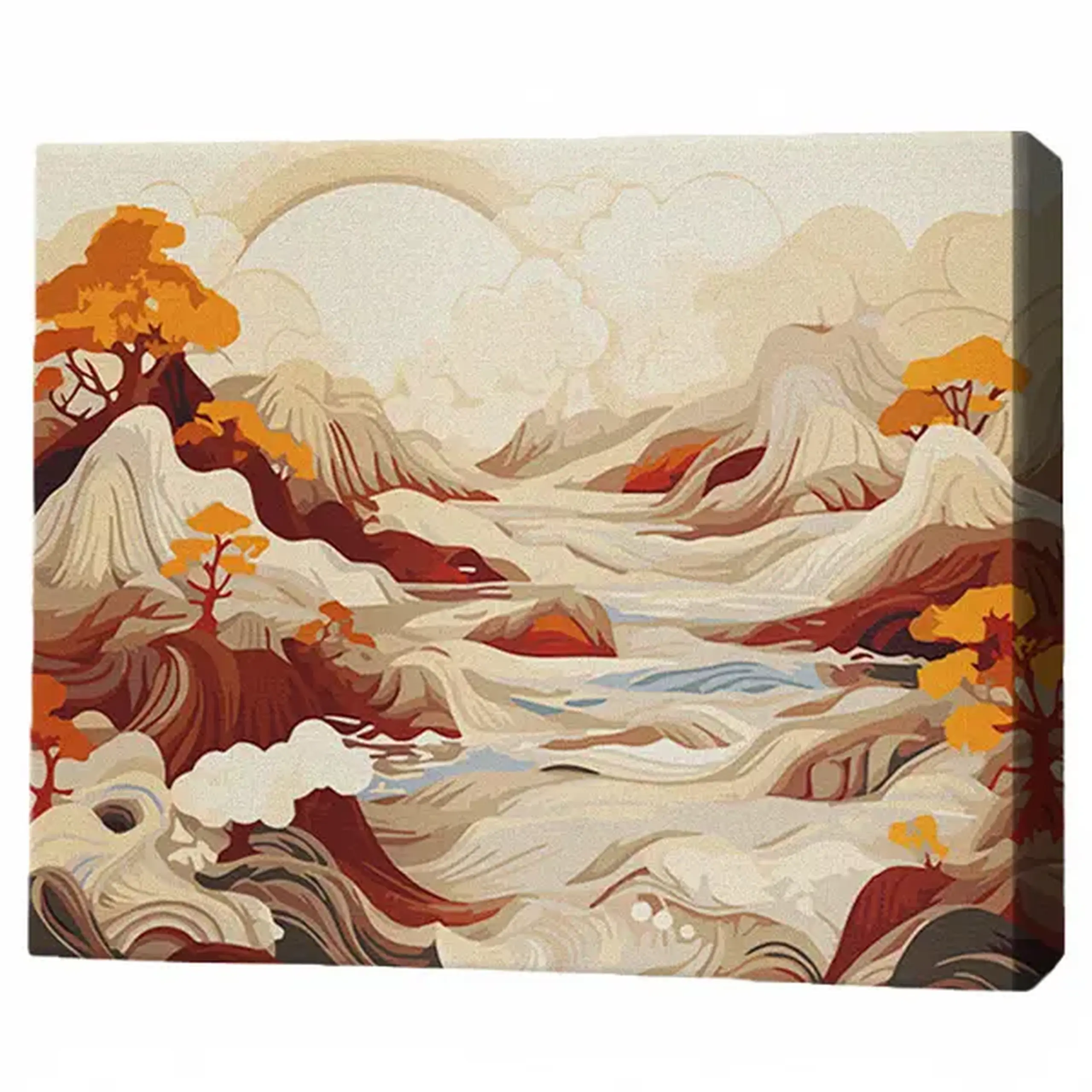 Pictură pe numere 40х50 cm (fără cutie) – Vale de poveste