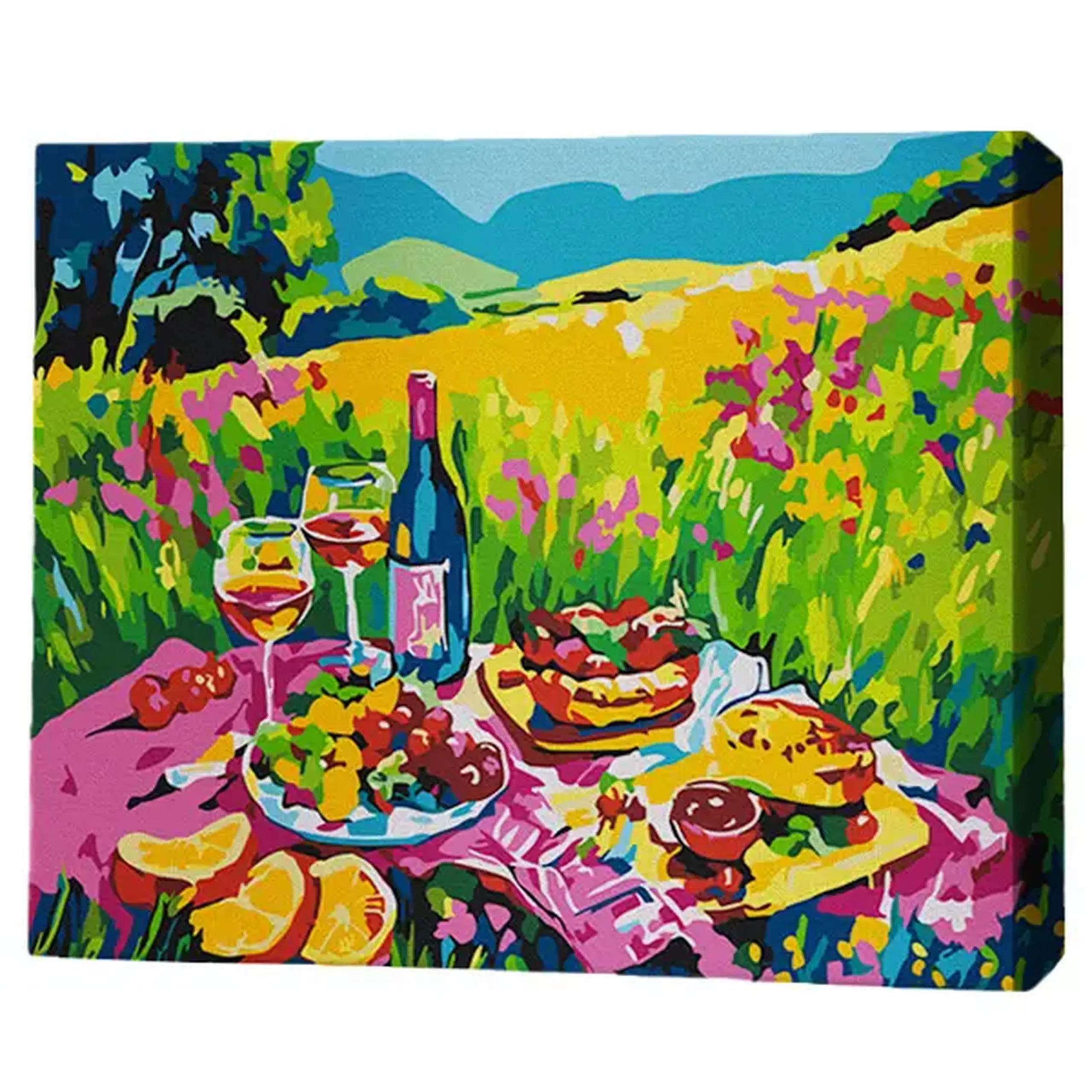 Pictură pe numere 40х50 cm (fără cutie) – Picnic pe pajiște