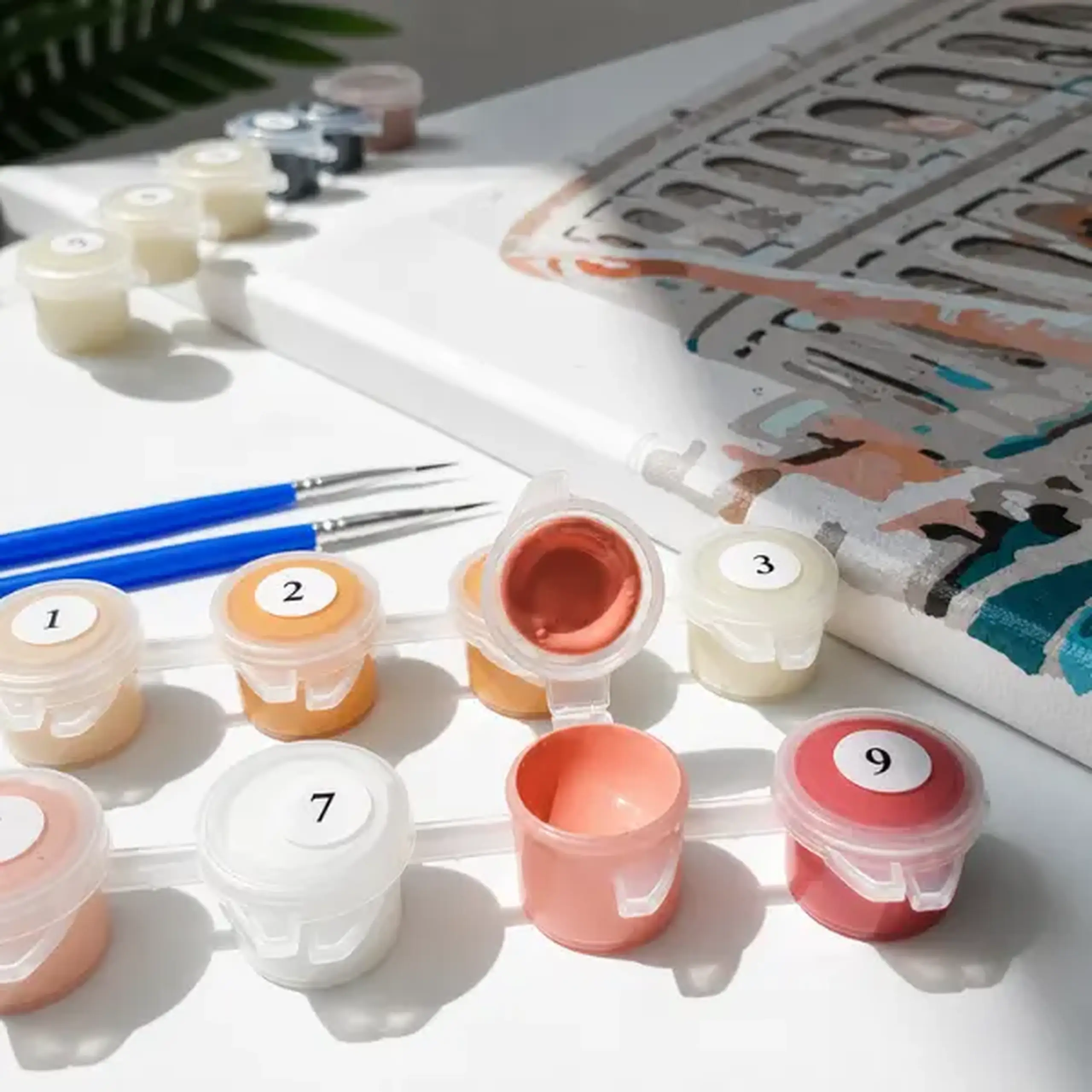 Pictură pe numere 40х50 cm (fără cutie) – Picnic pe pajiște