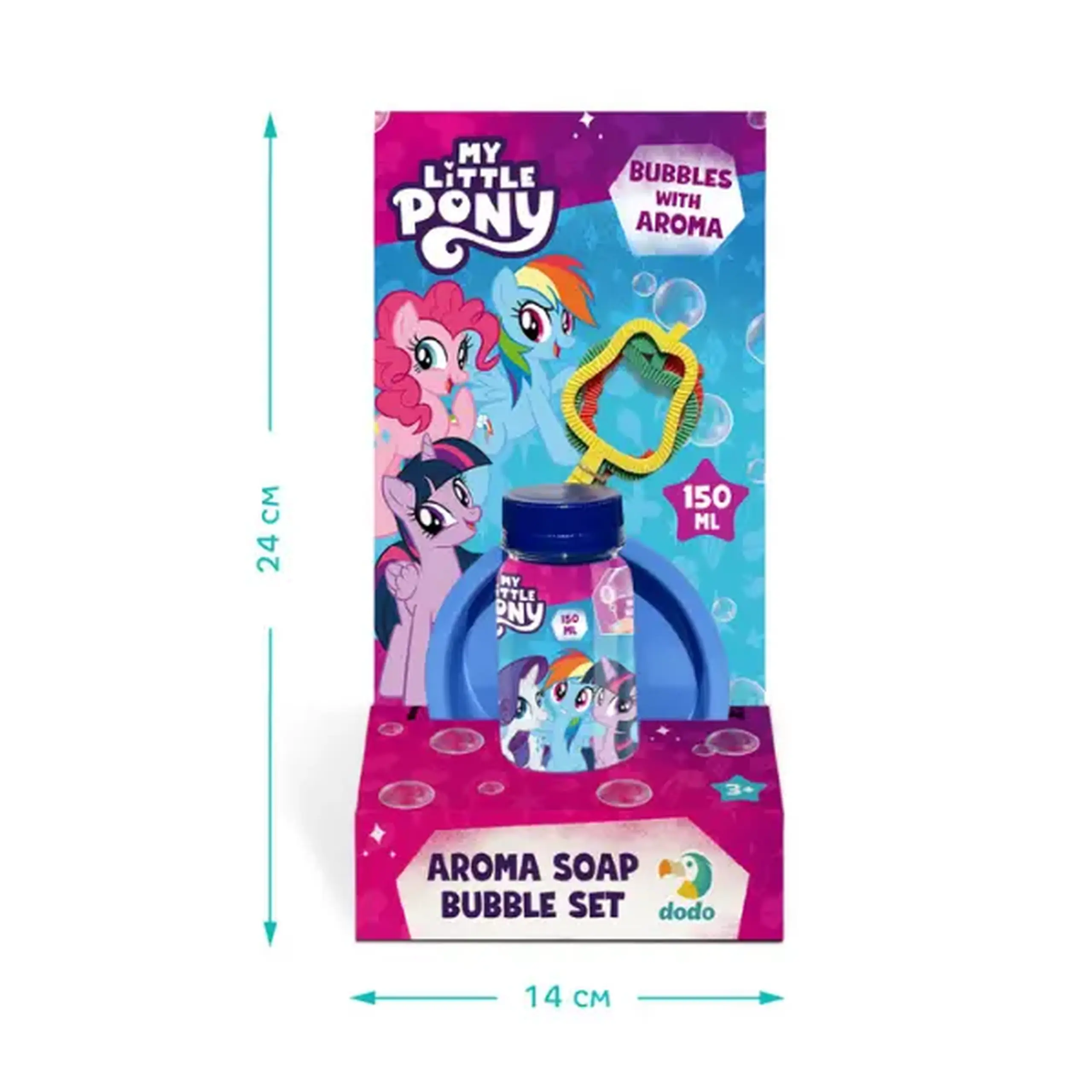 Set pentru baloane de săpun „My Little Pony”, 150 ml