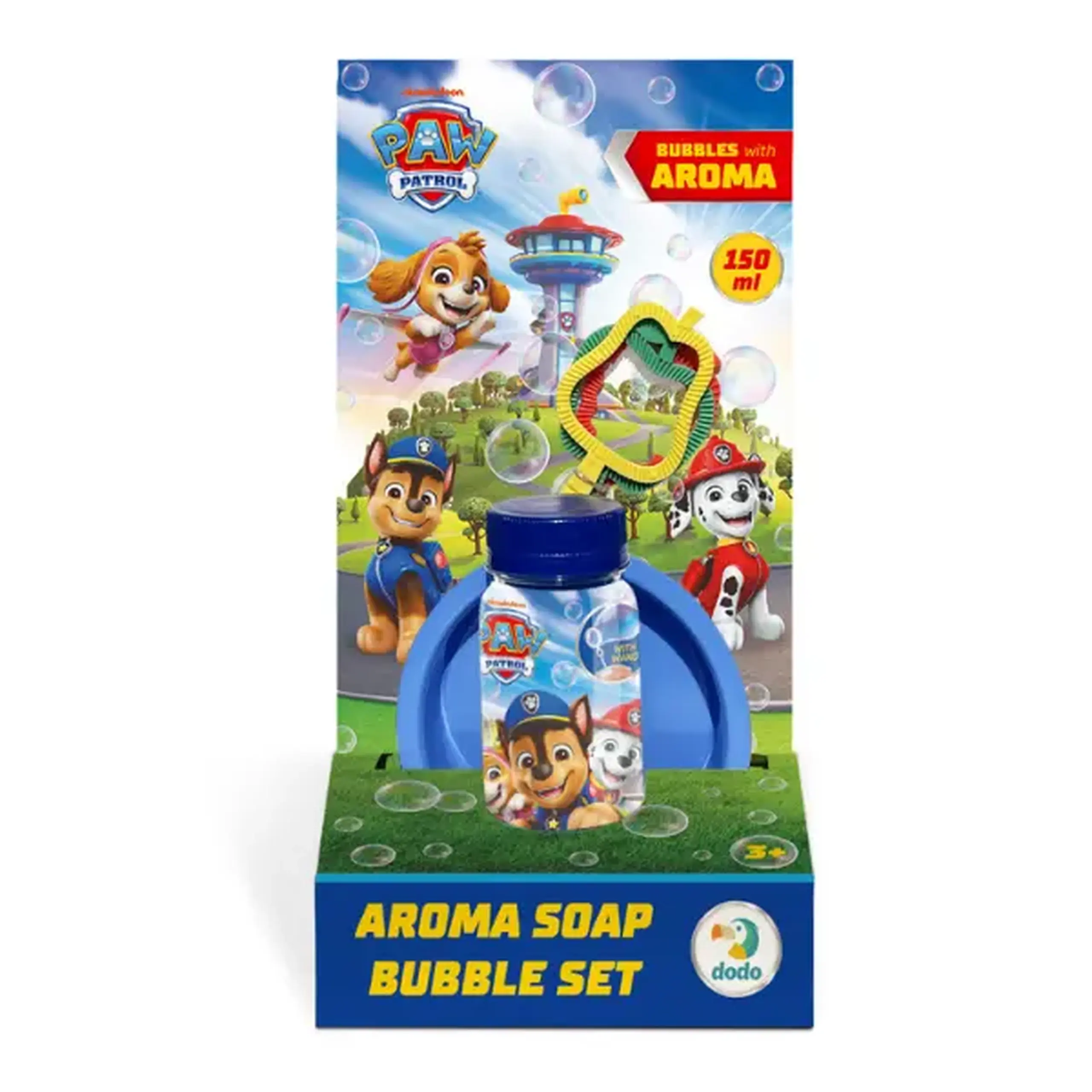 Set pentru baloane de săpun „Patrula Cățelușilor”, 150 ml