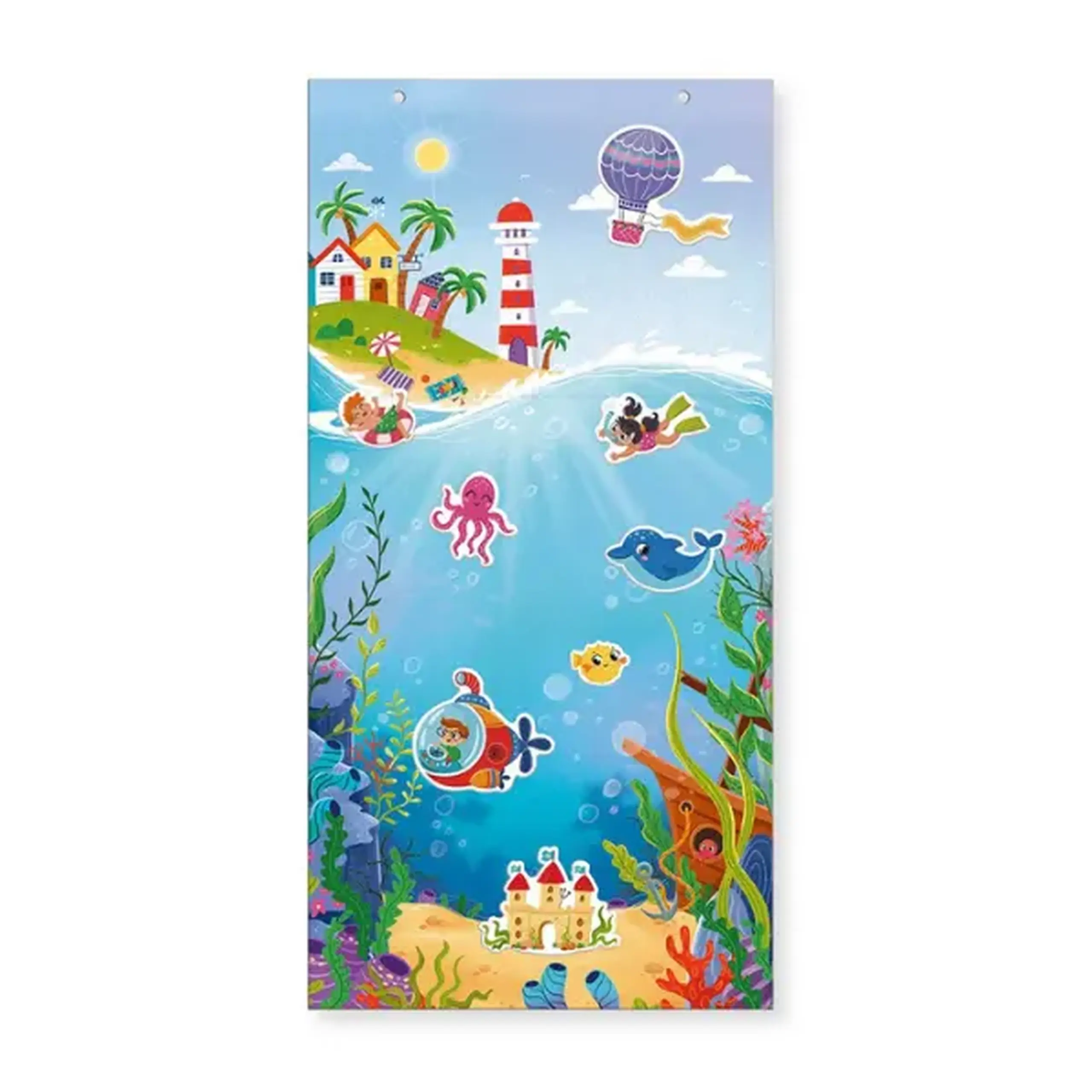 Set de joacă cu stickere Dodo „Lumea subacvatică”