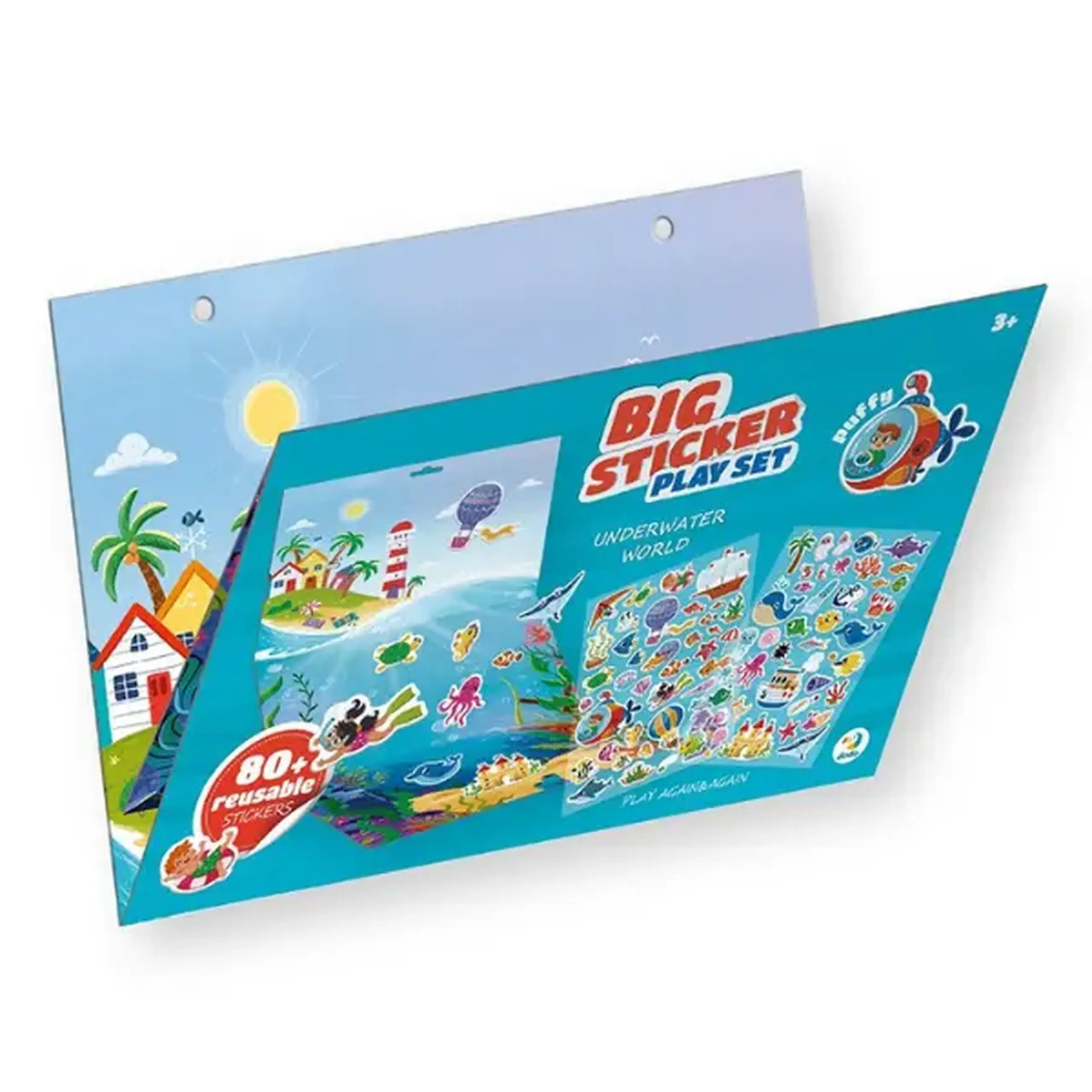 Set de joacă cu stickere Dodo „Lumea subacvatică”