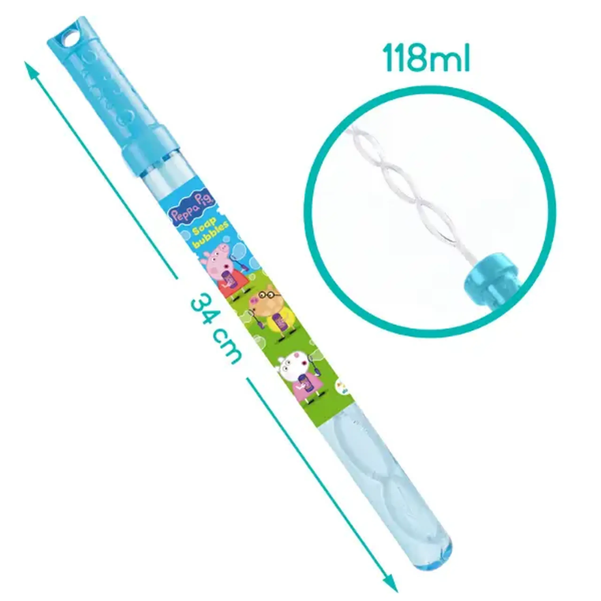 Baloane de săpun „Purcelușa Peppa” 118 ml
