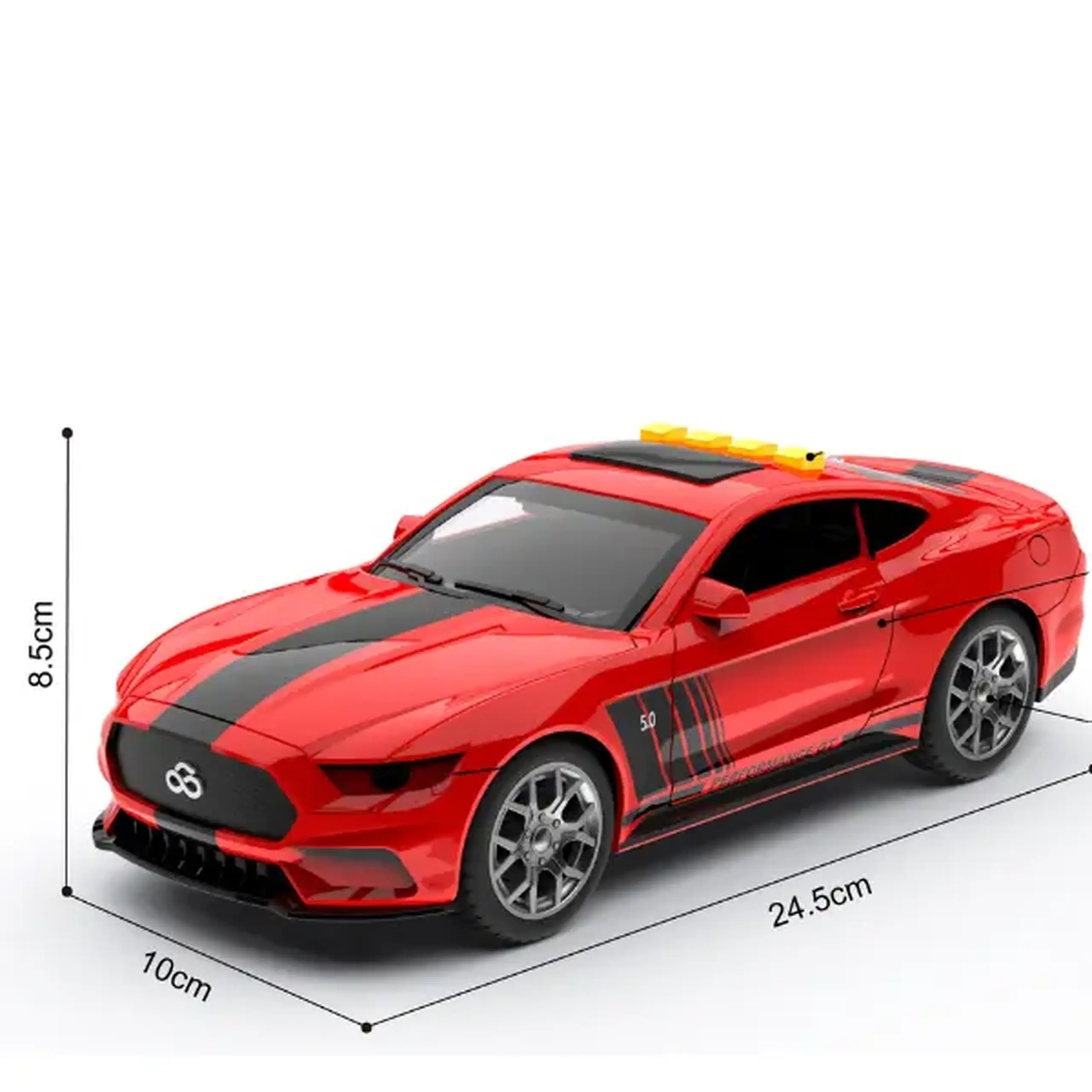 1:18 Mașină sport cu inerție (lumină / sunet)