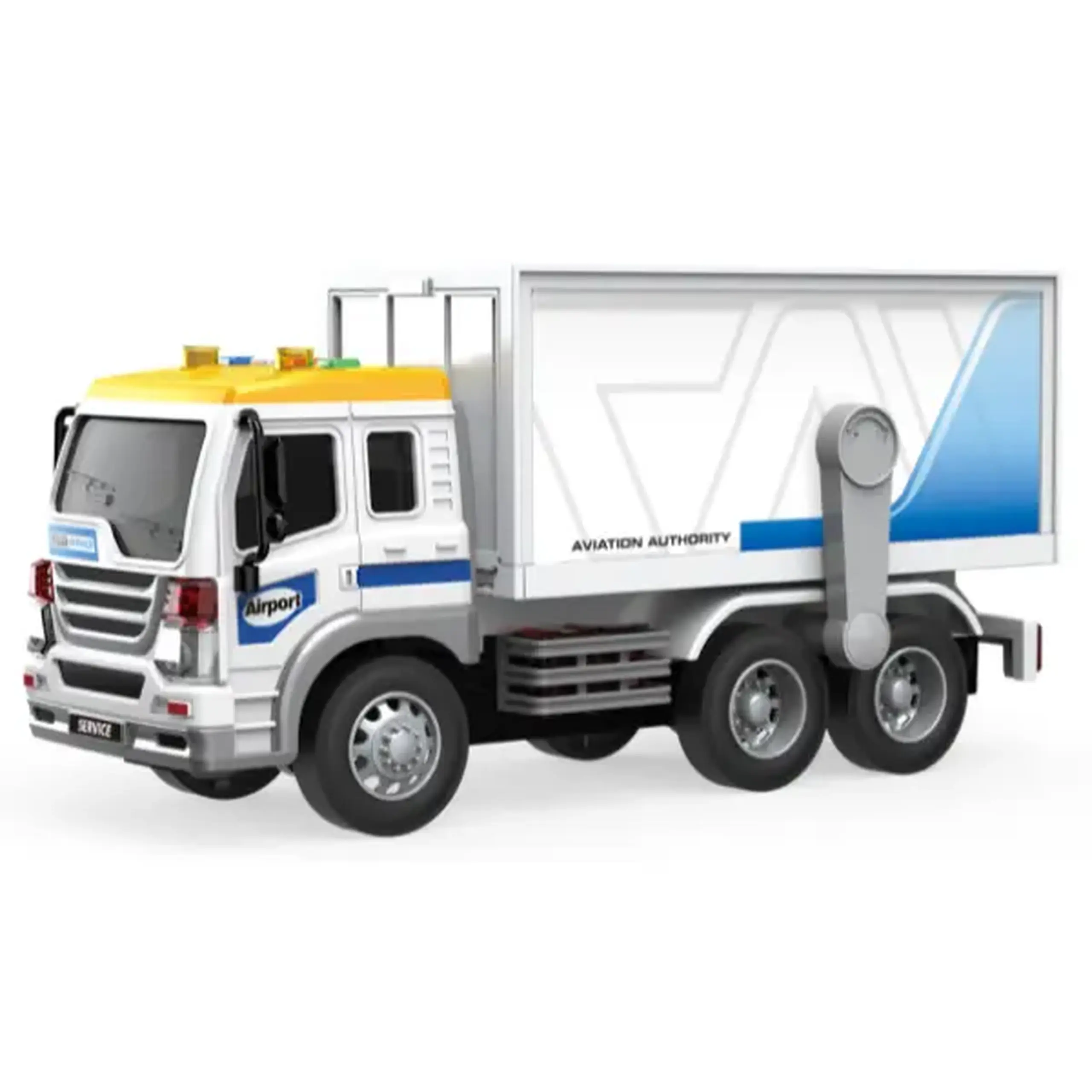 1:16 Vehicul de serviciu aeroportuar cu fricțiune (lumini /sunete)