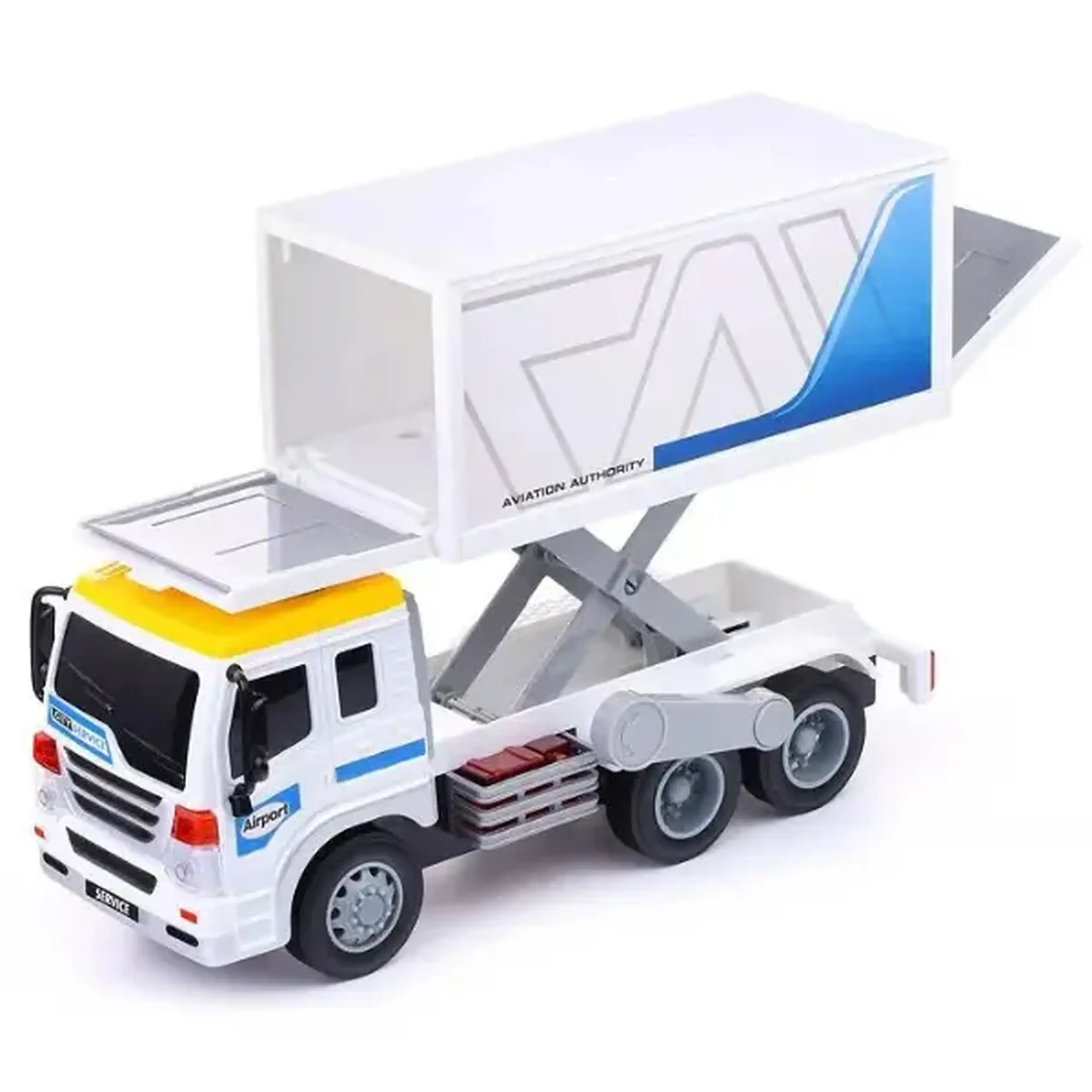 1:16 Vehicul de serviciu aeroportuar cu fricțiune (lumini /sunete)