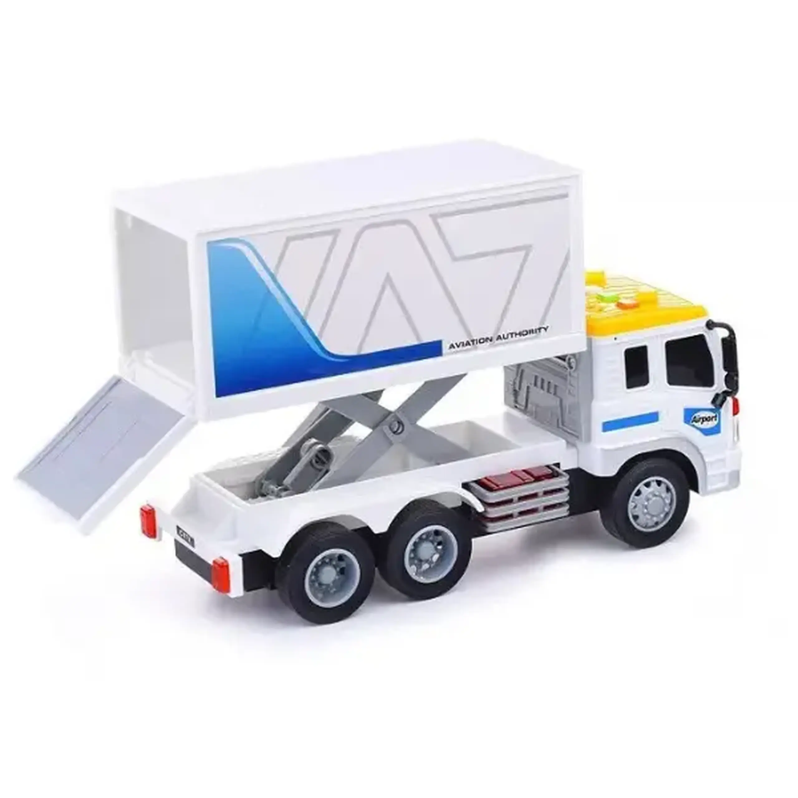 1:16 Vehicul de serviciu aeroportuar cu fricțiune (lumini /sunete)