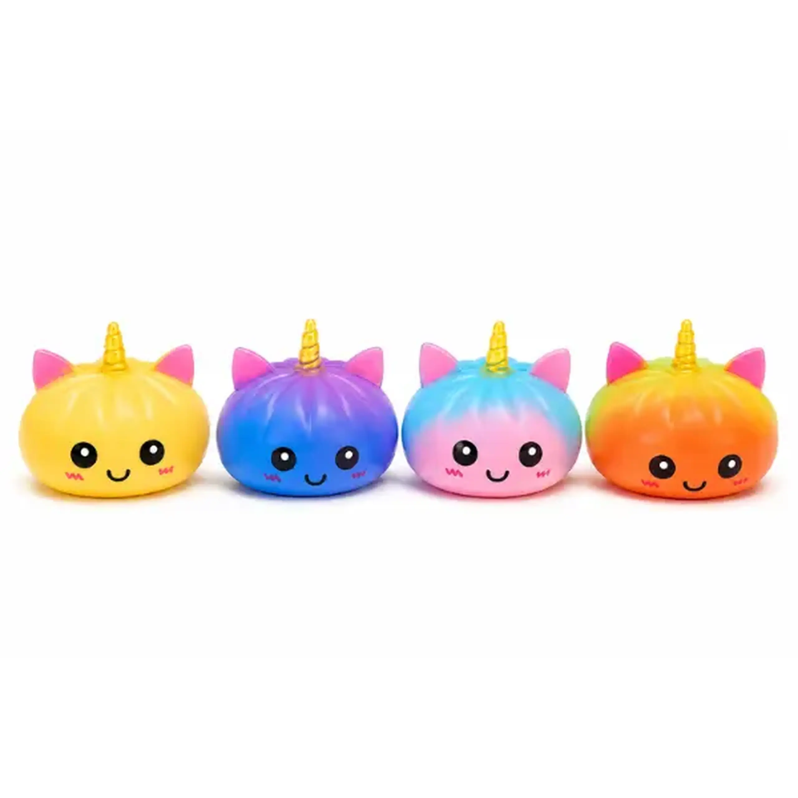 Jucărie antistres „Flippy Squishy: Dumpling-Unicorn”, 8.5 x 6 x 8.5 cm