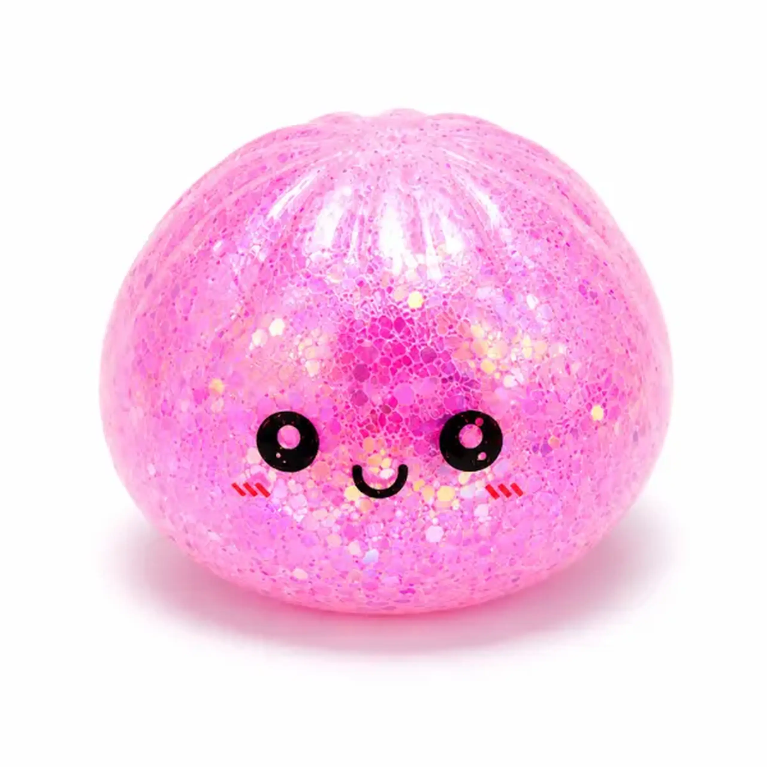 Jucărie antistres „Flippy Squishy: Dumpling”cu sclipici, 8.5 x 8.5 x 8.5 cm