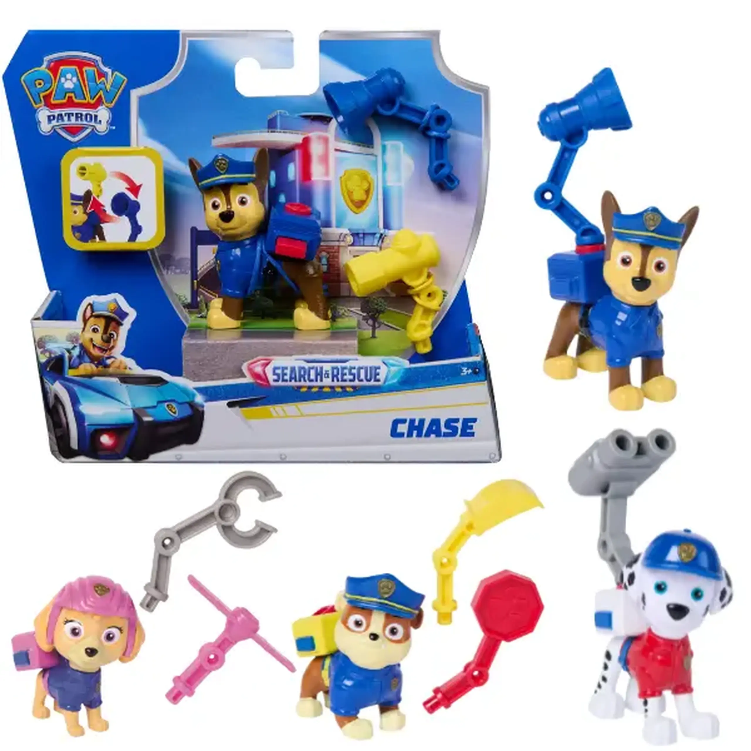 Figurina "Patrula Cățelușilor" cu accesorii, 4 modele