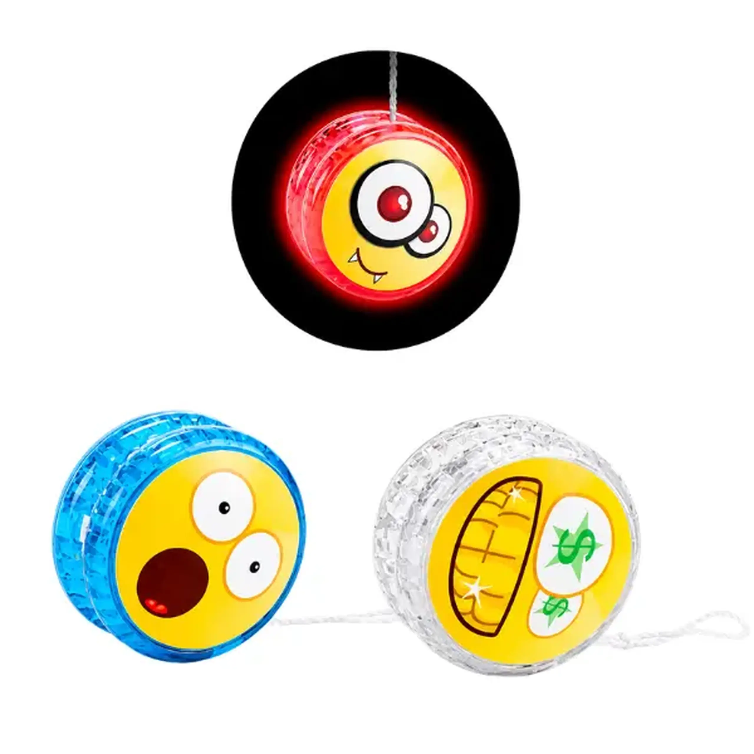 Yo-yo luminos „Emoji”, 6 modele