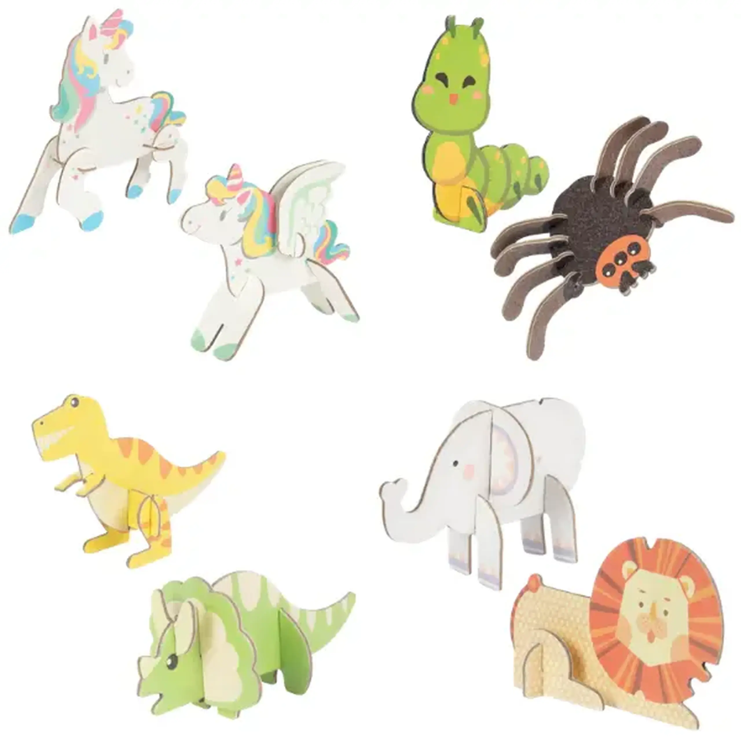 Set creativ Toi-Toys „Răzuiește și creează” – puzzle 3D luminos
