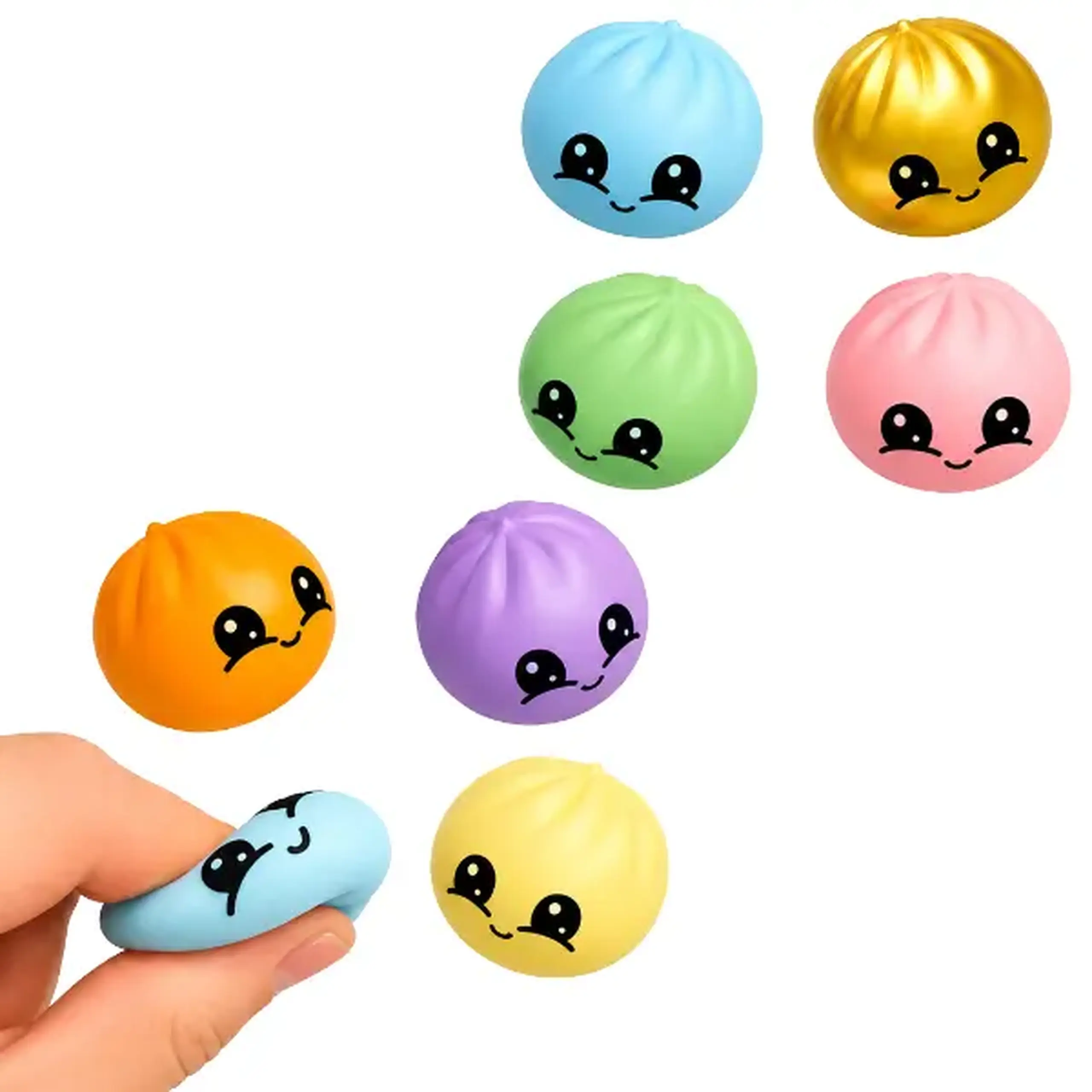 Jucărie antistres Mini Dumplings, 2 buc., 3,5 cm