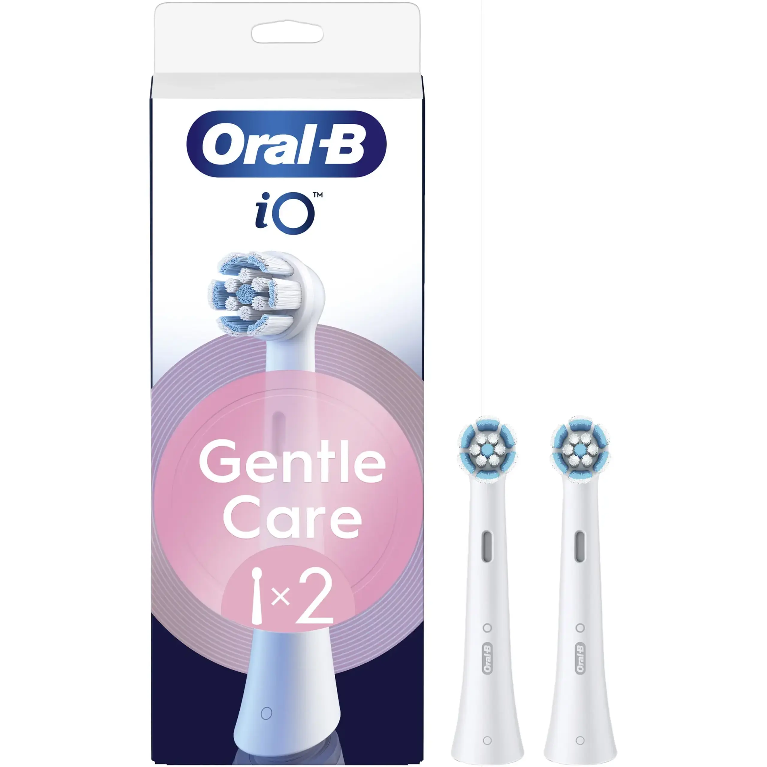 Rezerve periuta de dinti electrica Oral-B iO Gentle Care, compatibile doar cu seria iO, 2 buc