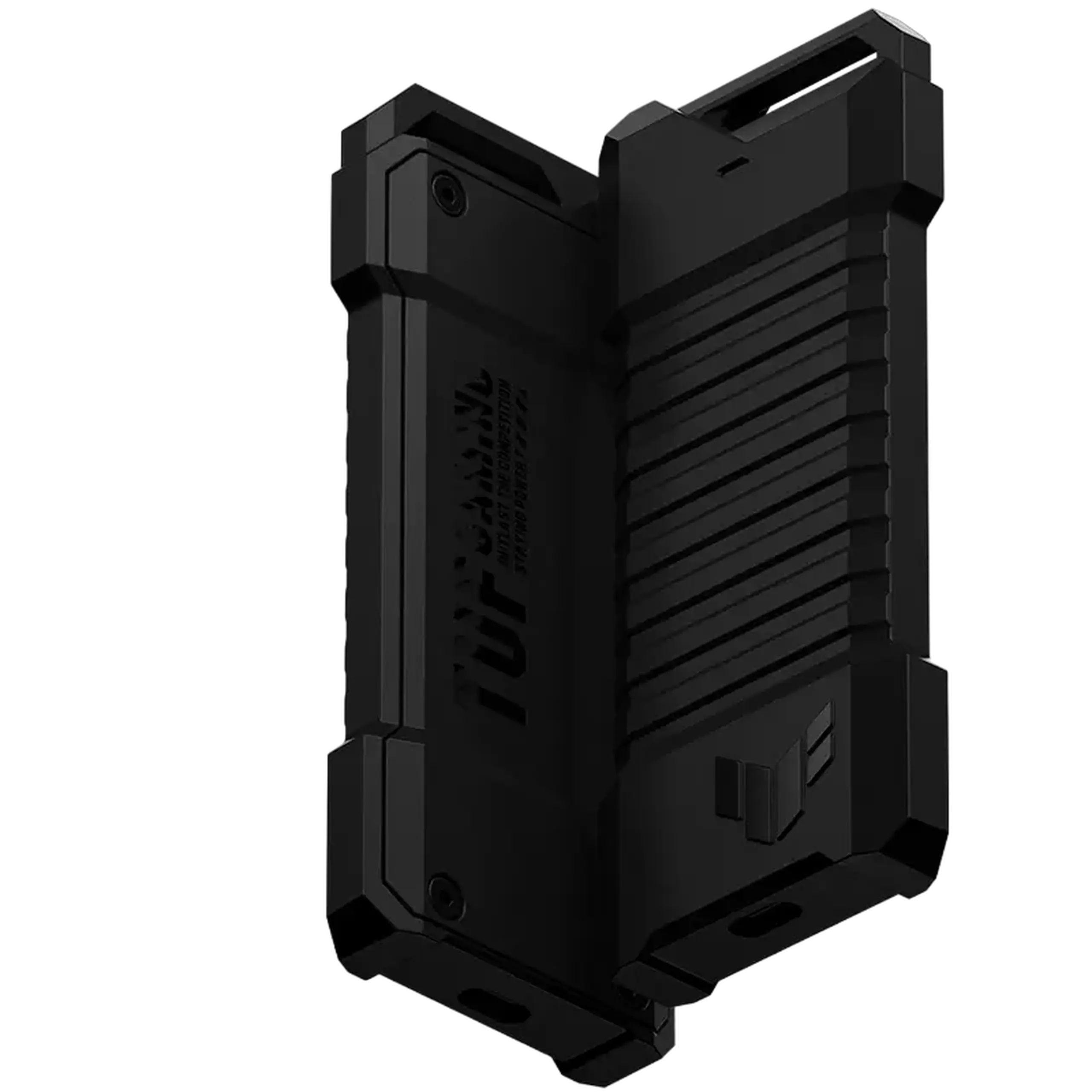 Carcasă SSD.M.2 SATA /NVMe ASUS TUF Gaming A1 USB3.1 Type - C/A, negru rezistent, IP68, MIL - STD - 810H