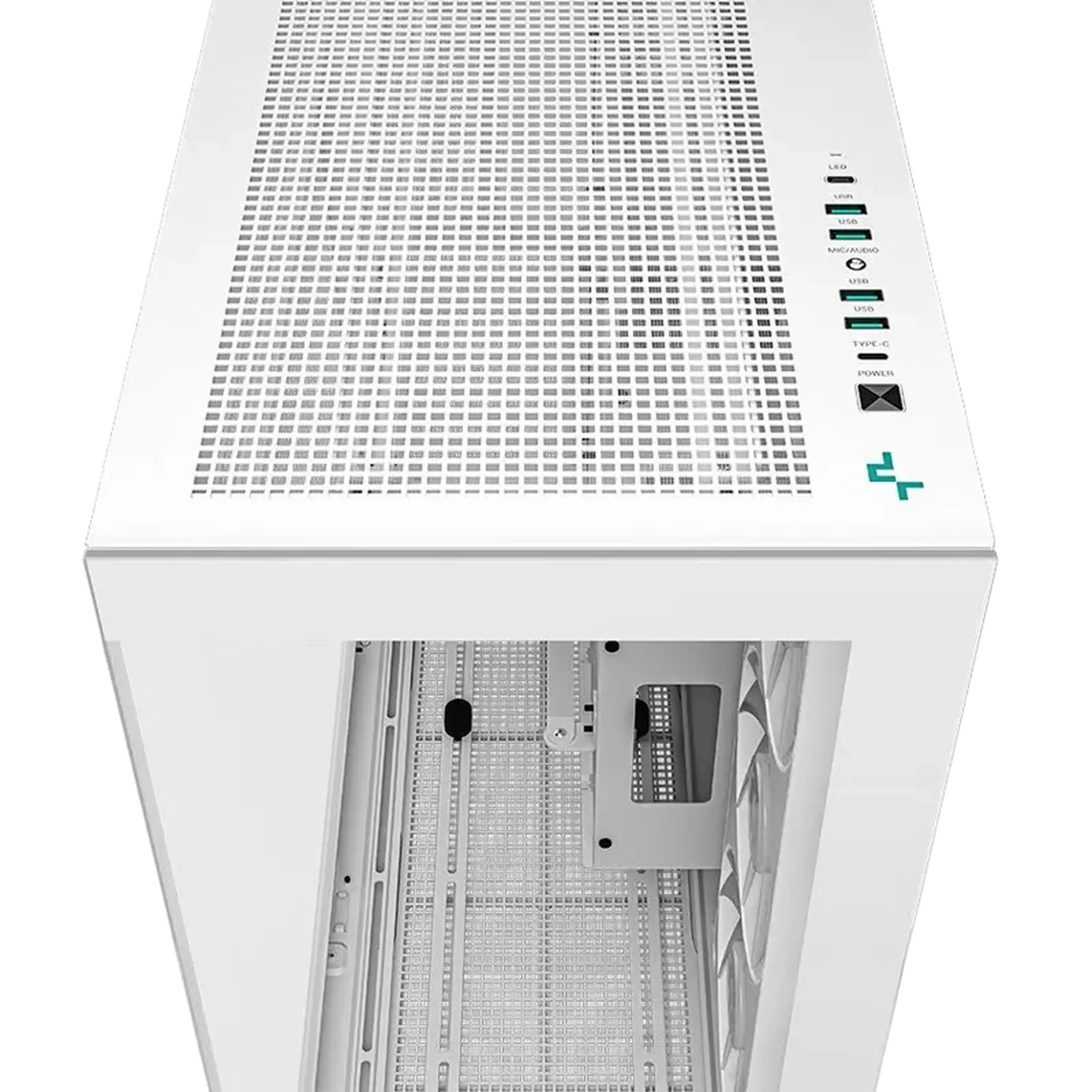Carcasă PC Deepcool CH780, Full-Tower, Fără PSU, Alb