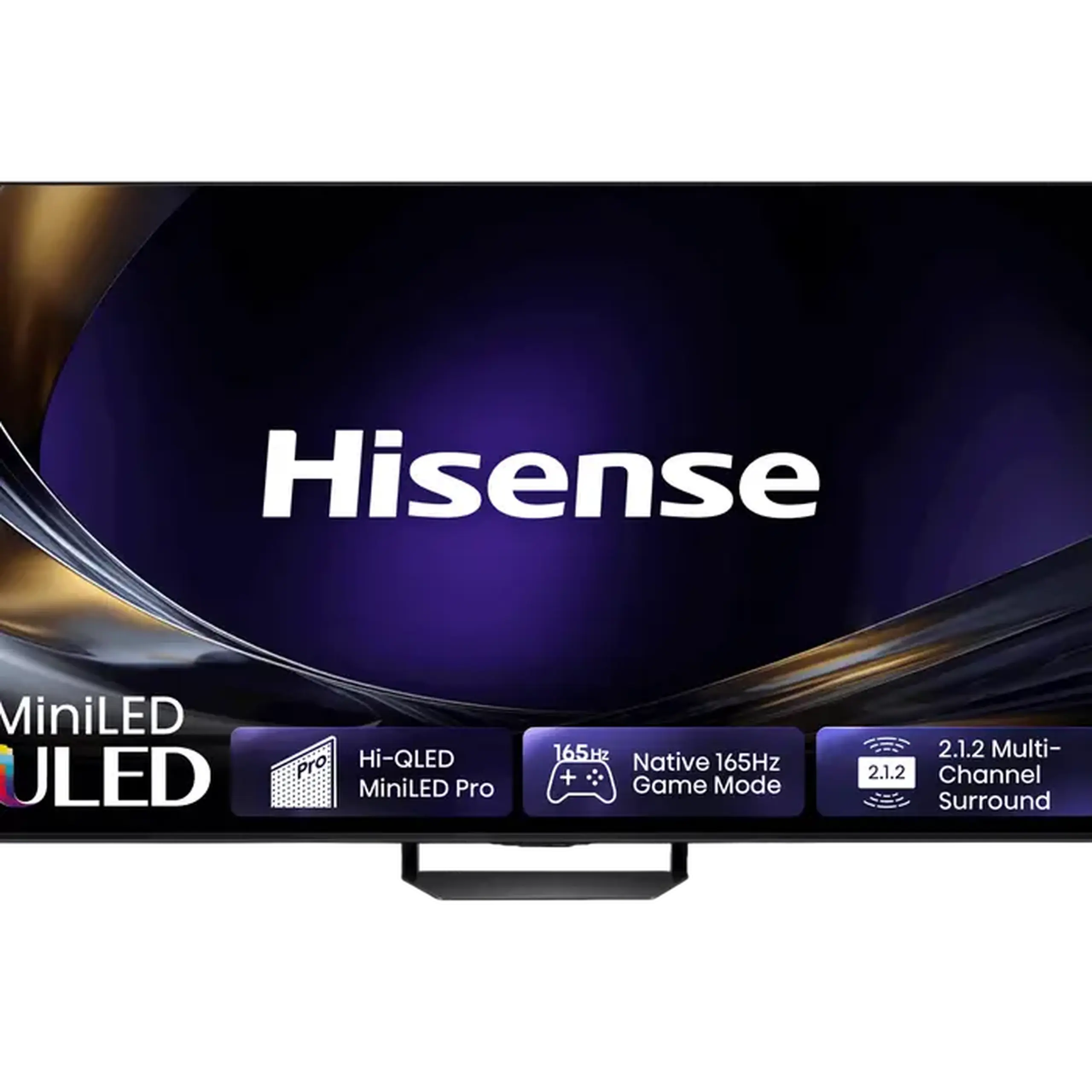 55" LED SMART TV Hisense 55U7S PRO, 3840x2160 4K UHD, VIDAA U9, Negru