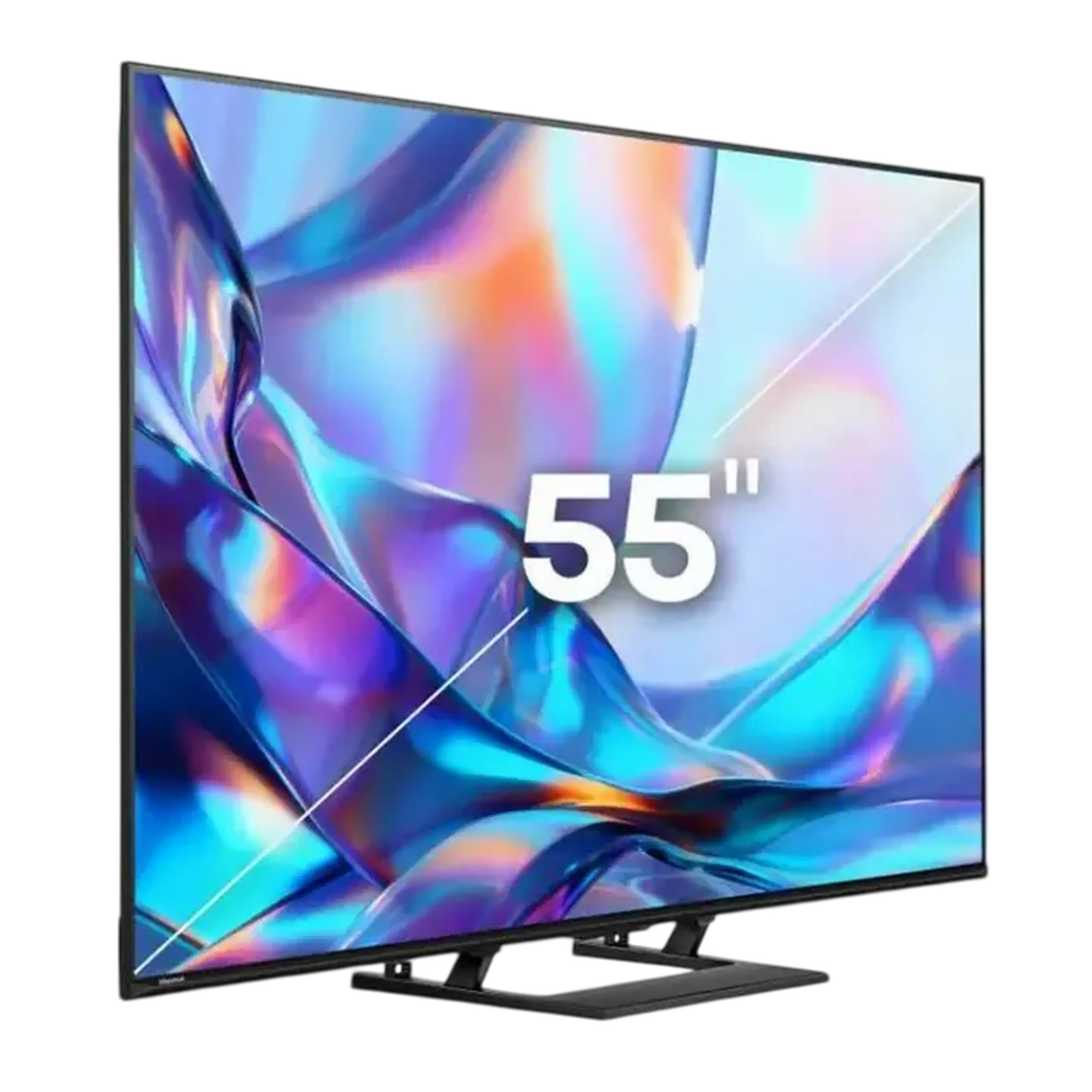 55" QLED SMART TV Hisense 55A7S, 3840x2160 4K UHD, VIDAA U OS, Negru