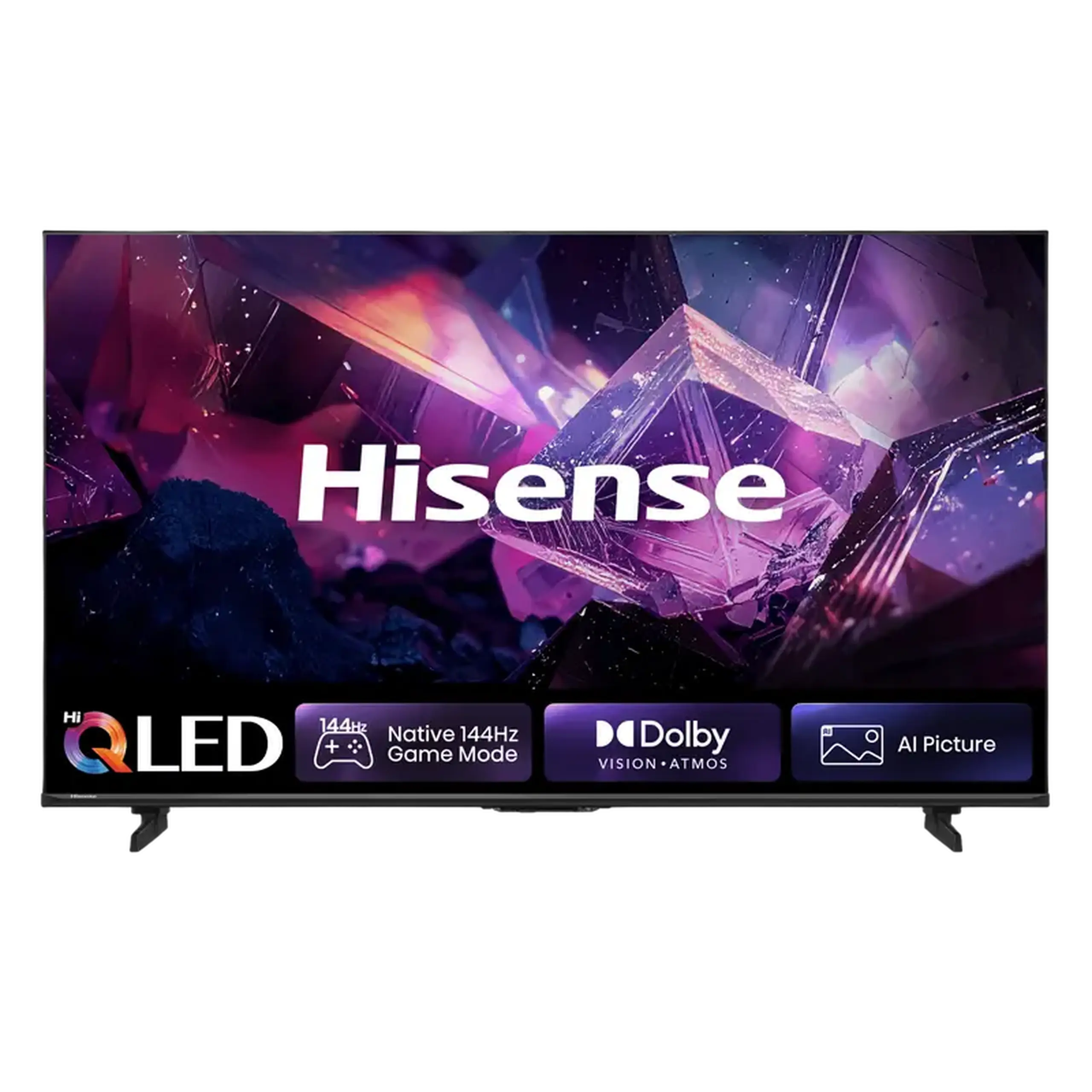 55" QLED SMART TV Hisense 55E7S PRO, 3840x2160 4K UHD, VIDAA U OS, Negru