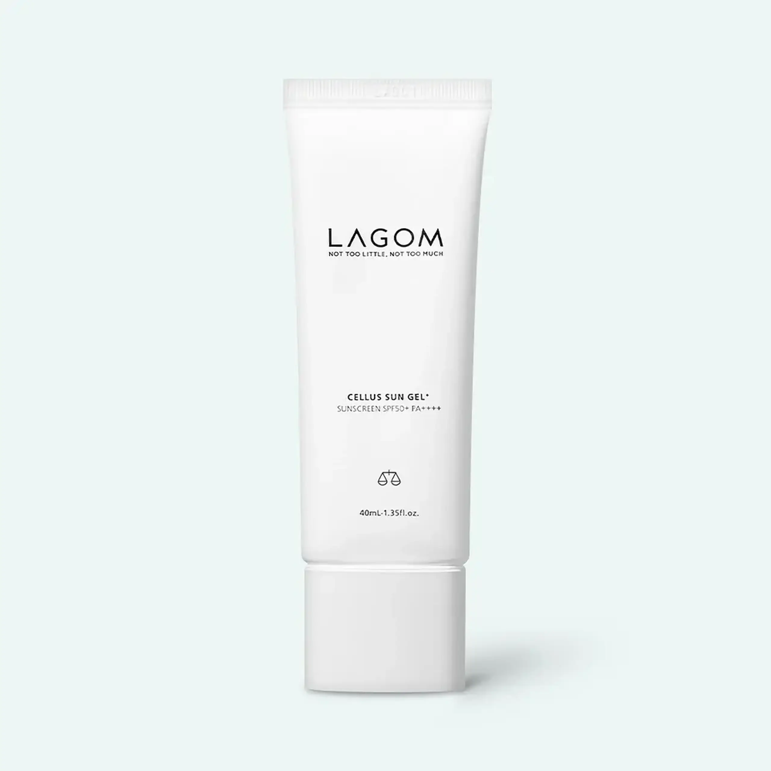 Gel ușor de protecție solară cu filtre chimice de nouă generație Lagom Cellus Sun Gel+ SPF50+ PA++++ 40ml