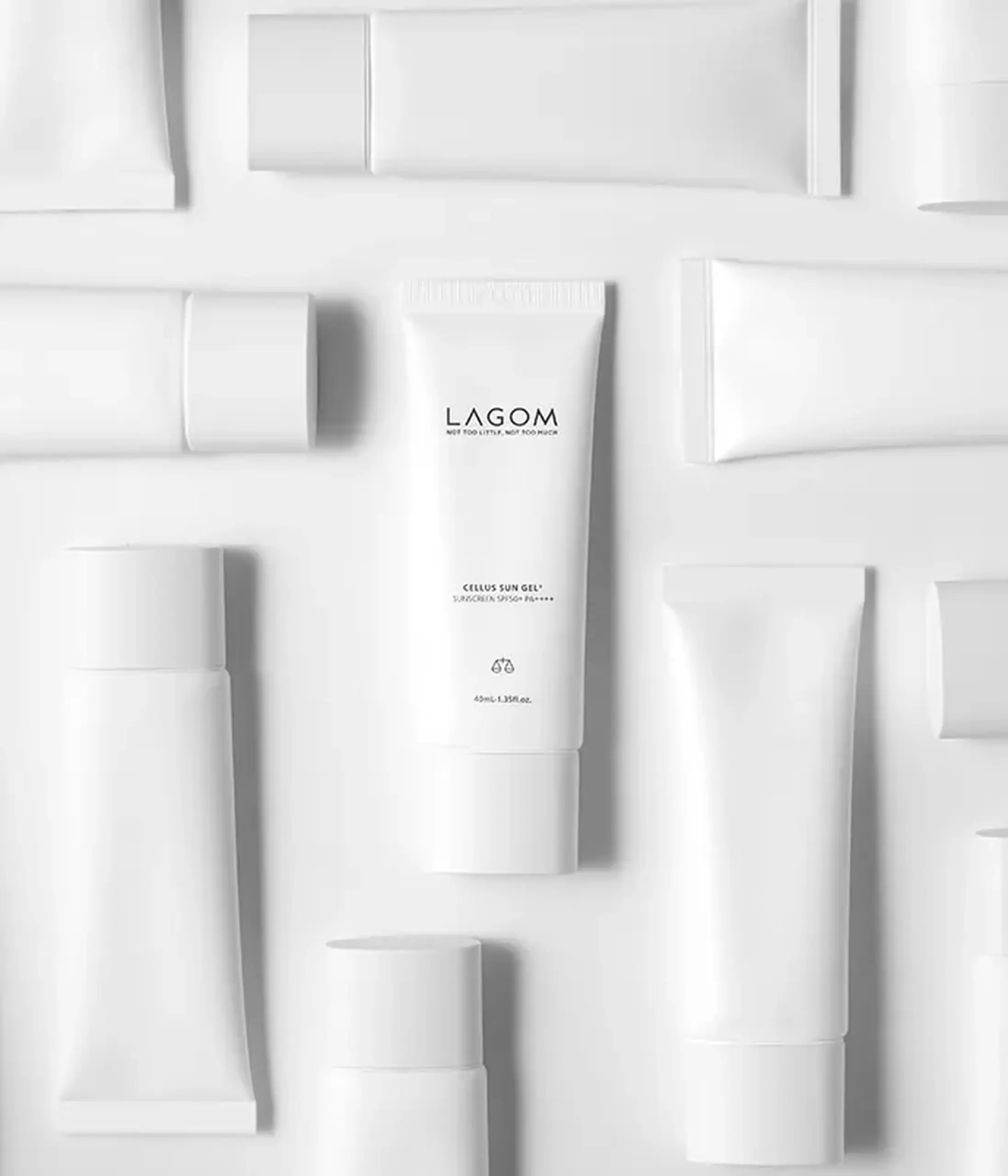 Gel ușor de protecție solară cu filtre chimice de nouă generație Lagom Cellus Sun Gel+ SPF50+ PA++++ 40ml