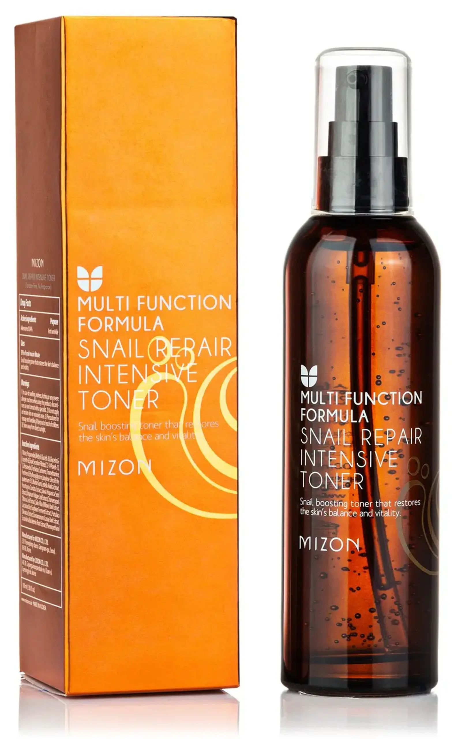 Toner anti-îmbătrînire cu mucină de melc Mizon Snail Repair Intensive Toner 100ml