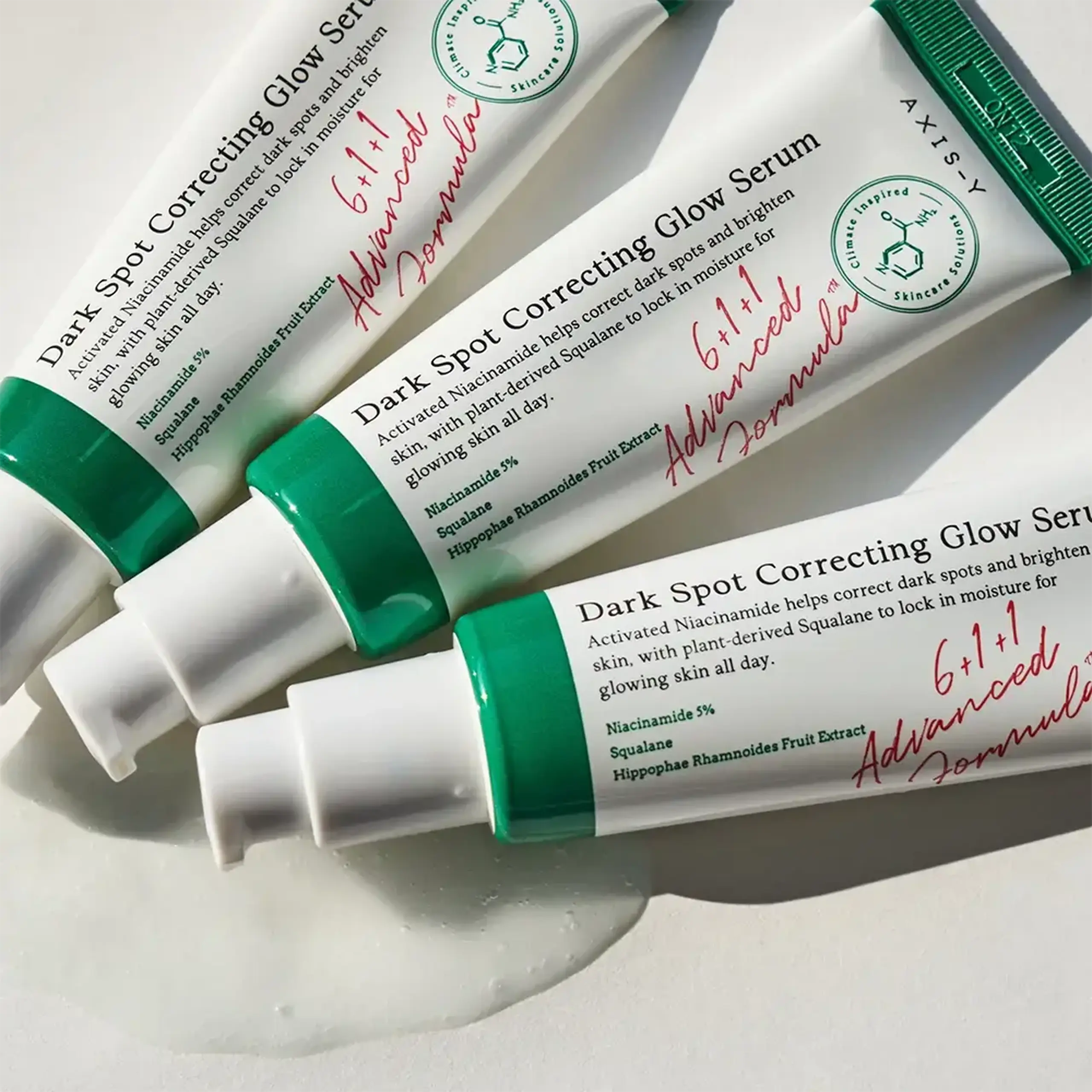 Ser pentru luminarea petelor pigmentate cu 5% niacinamidă AXIS-Y Dark Spot Correcting Glow Serum 50ml